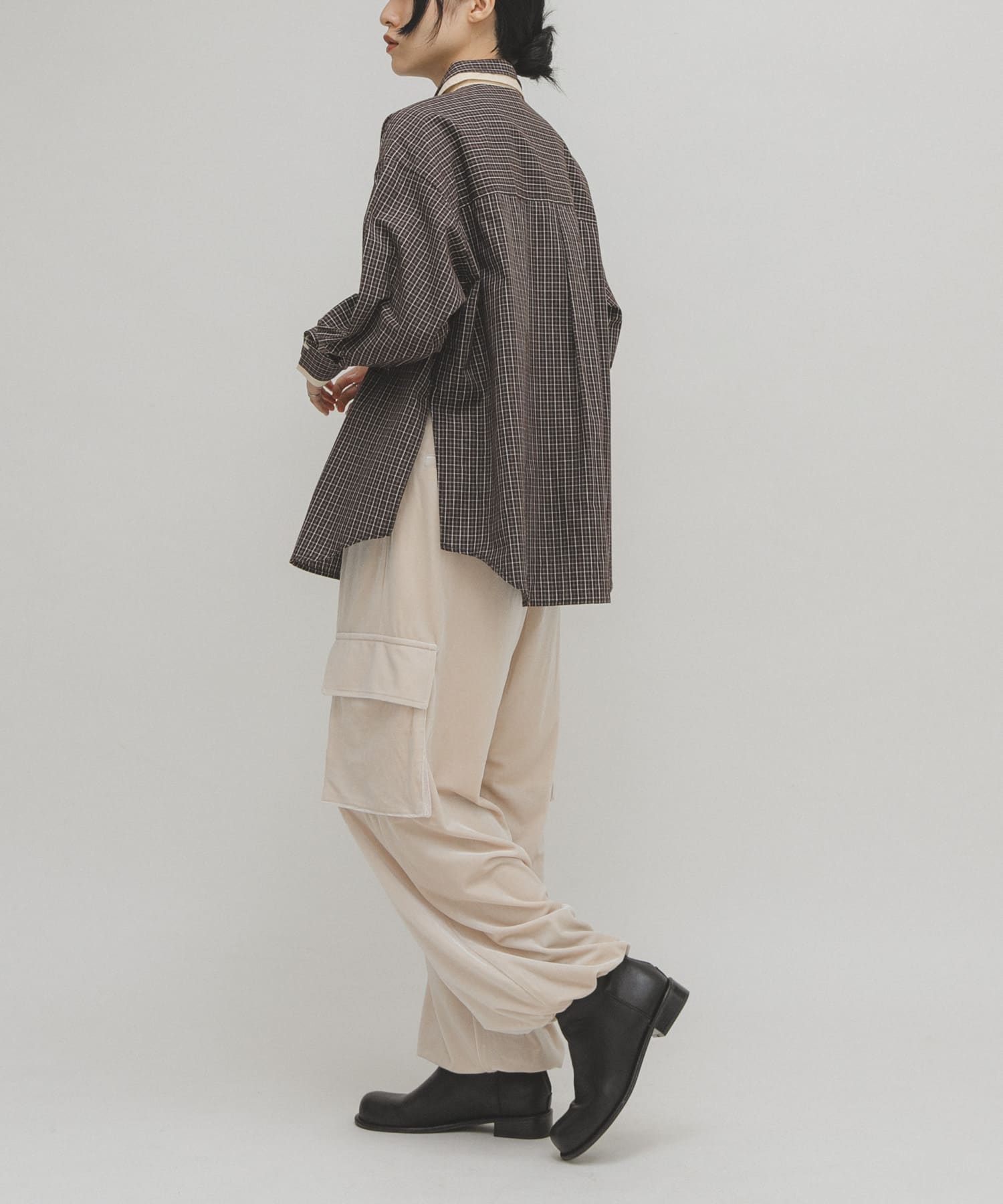 身長：160cm サイズ：one