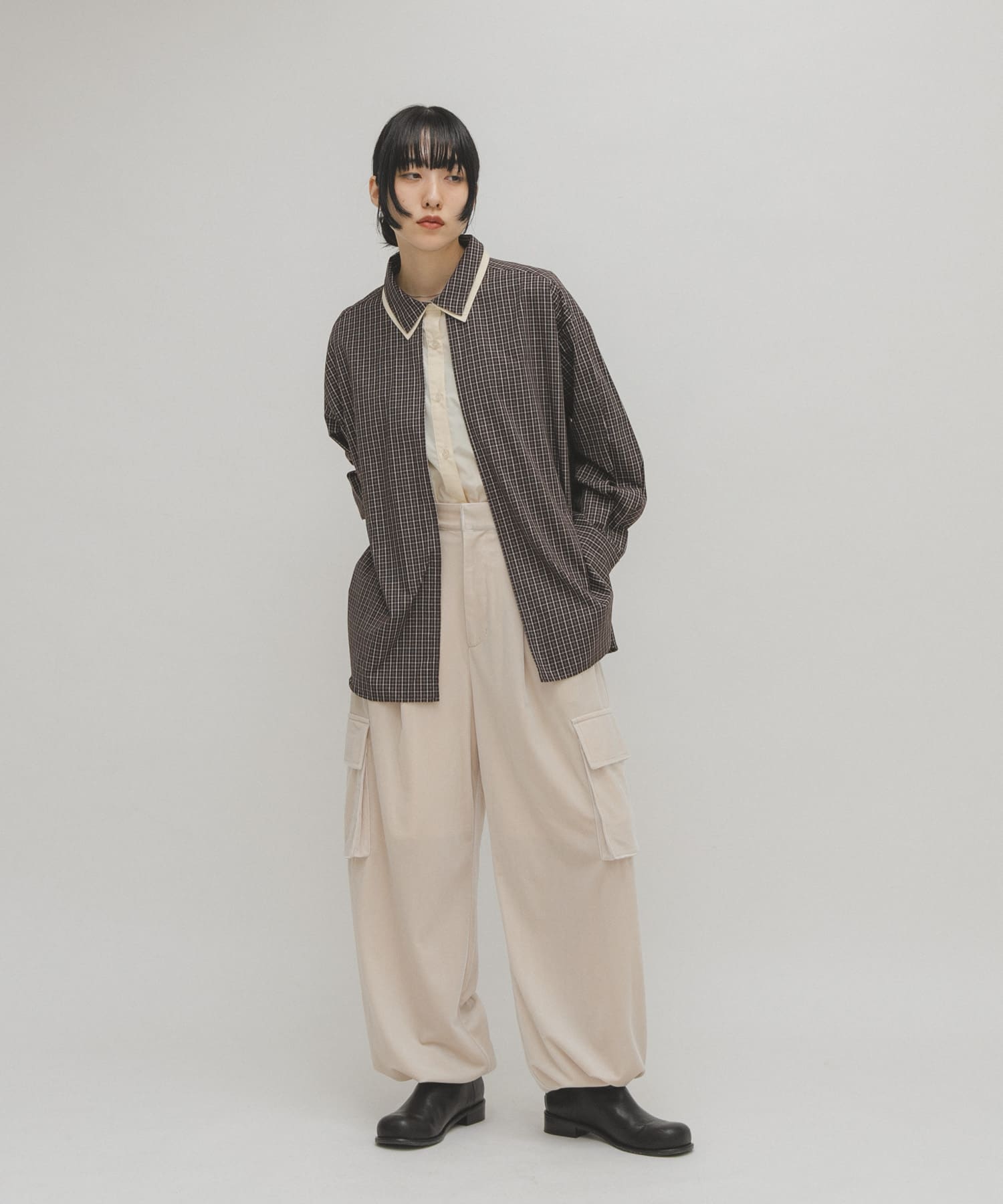 身長：160cm サイズ：one