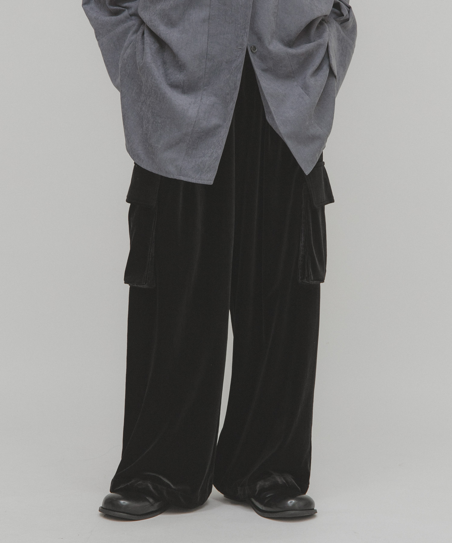 ベロアカーゴパンツ