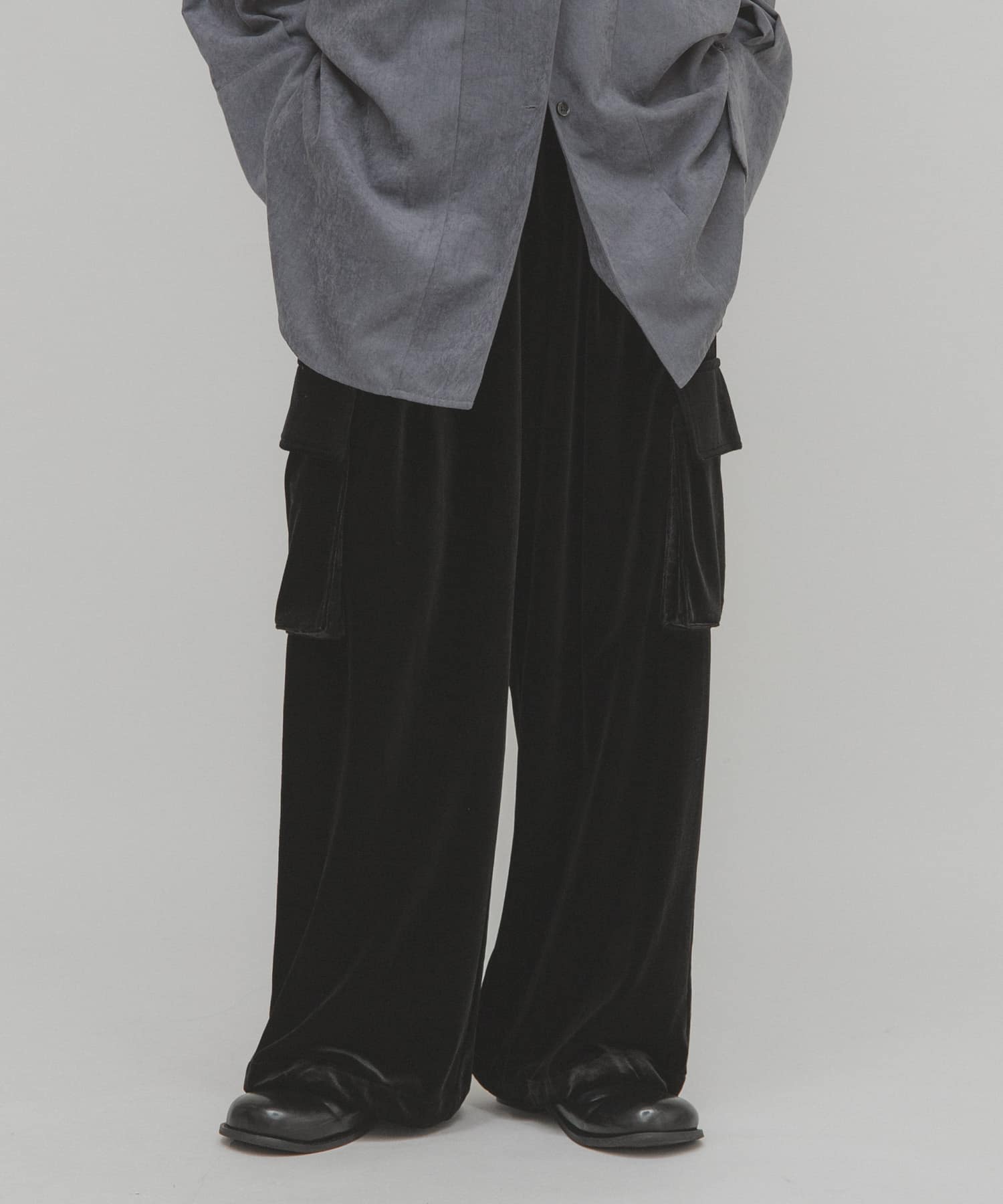 ベロアカーゴパンツ
