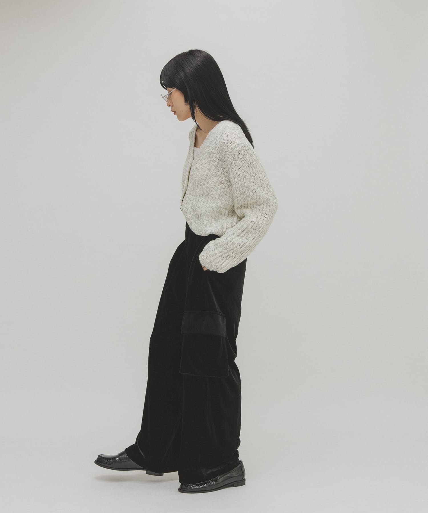 身長：160cm サイズ：one