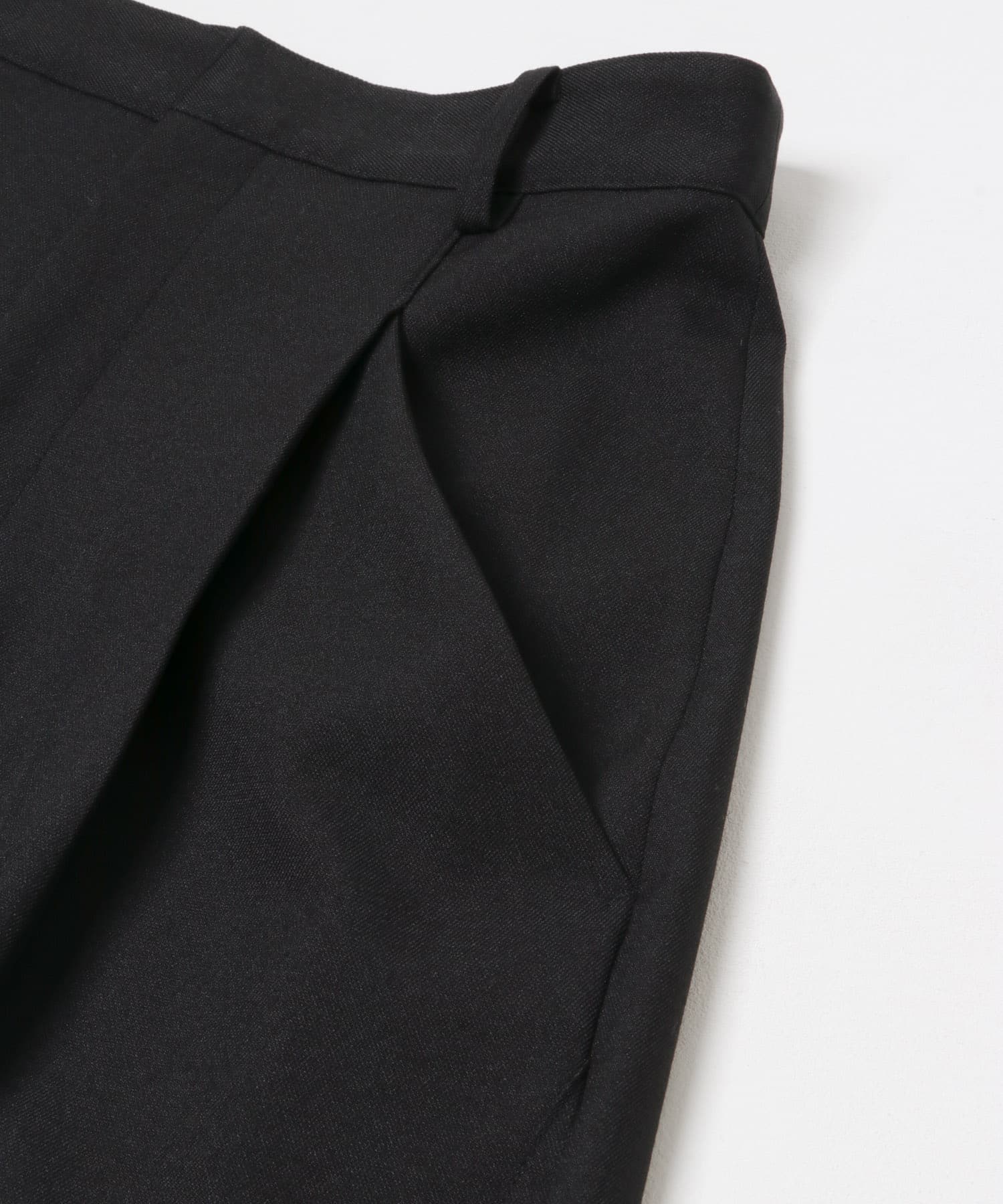 バレルレッグタックスラックス BLACK 36