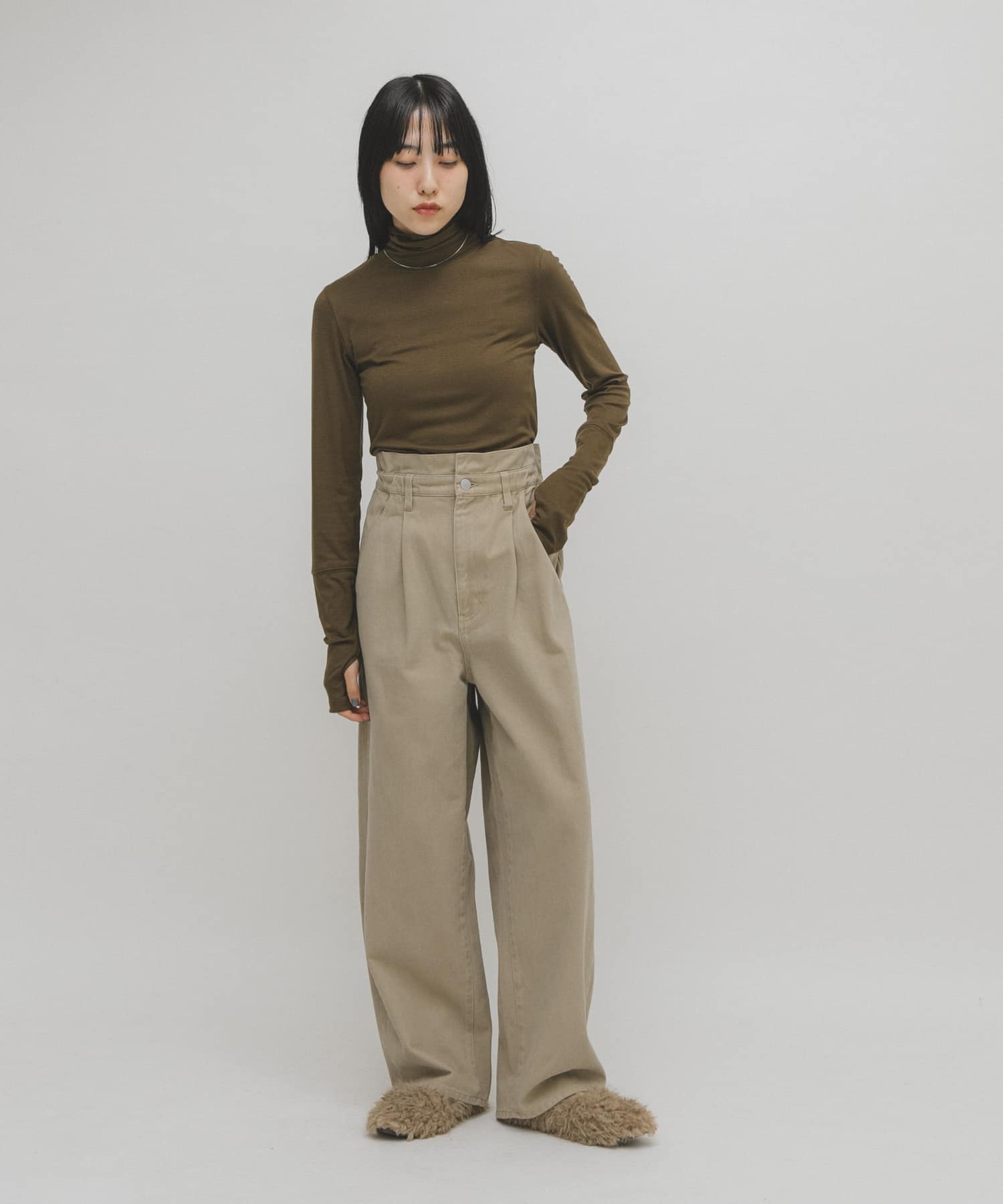 身長 : 160cm サイズ : one