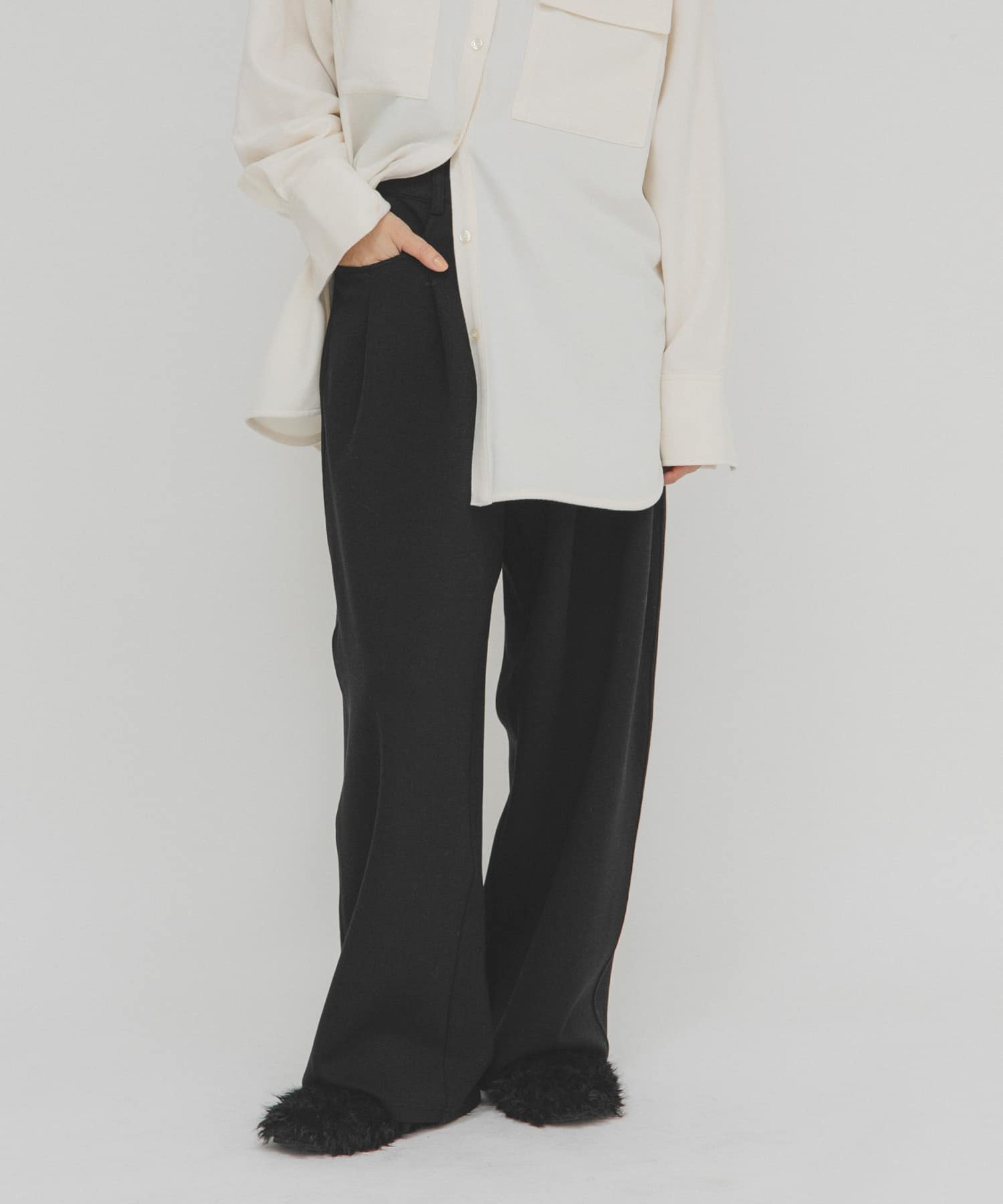 身長 : 163cm サイズ : one