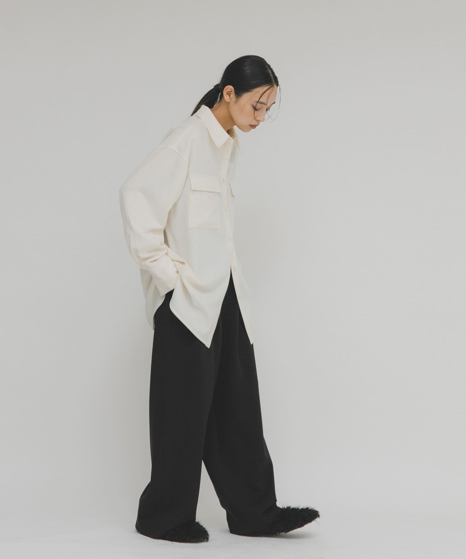 身長 : 163cm サイズ : one