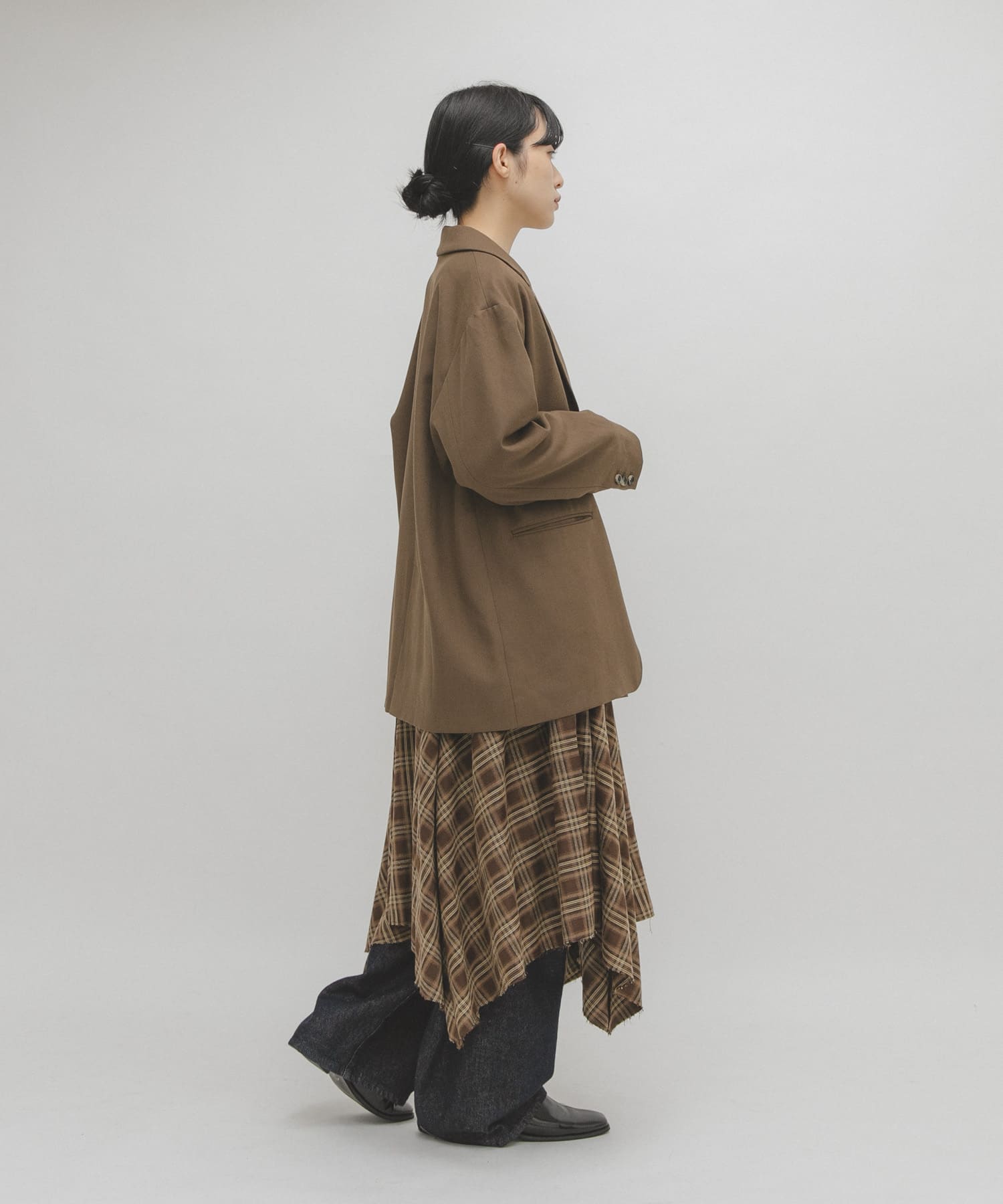 身長：160cm サイズ：one