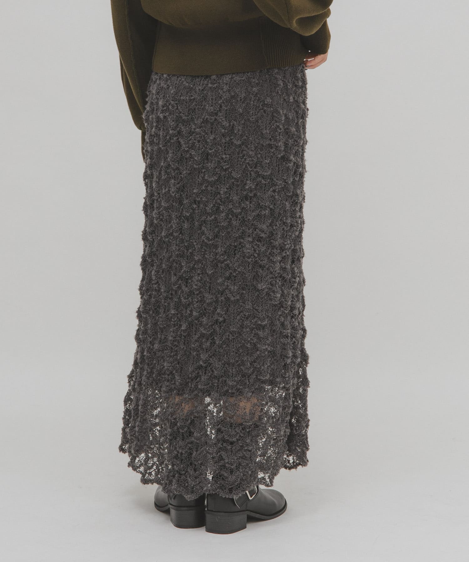 身長：160cm サイズ：one