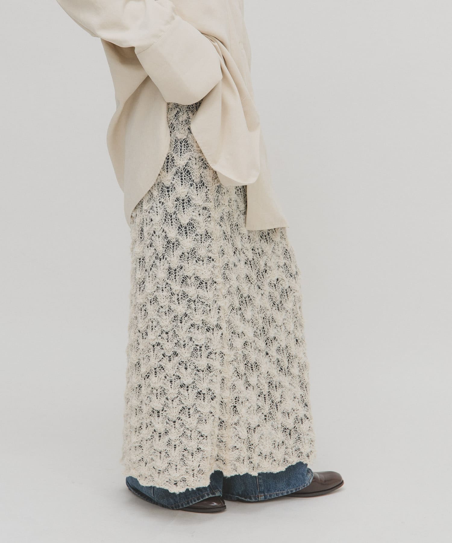 身長：160cm サイズ：one