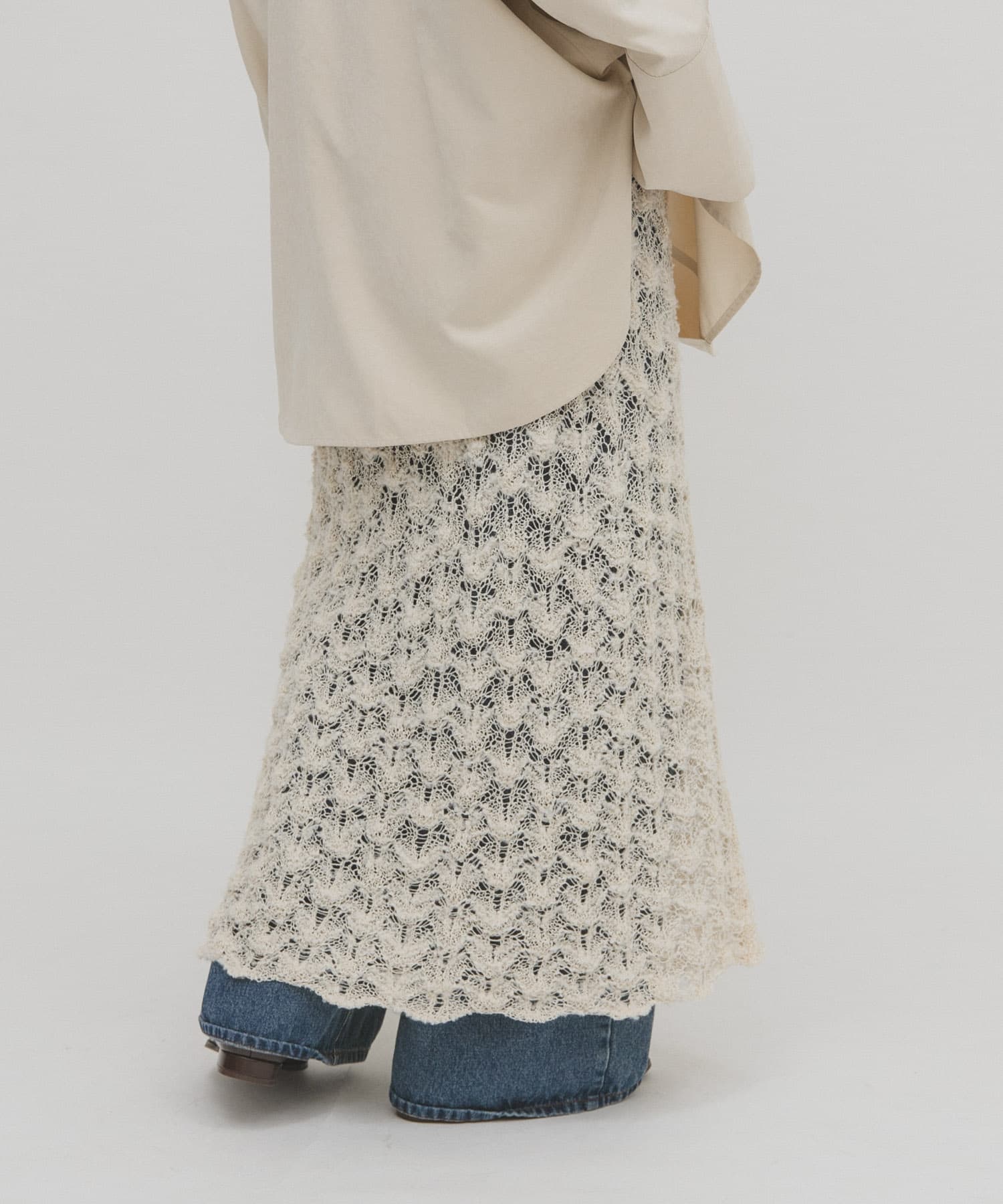 身長：160cm サイズ：one