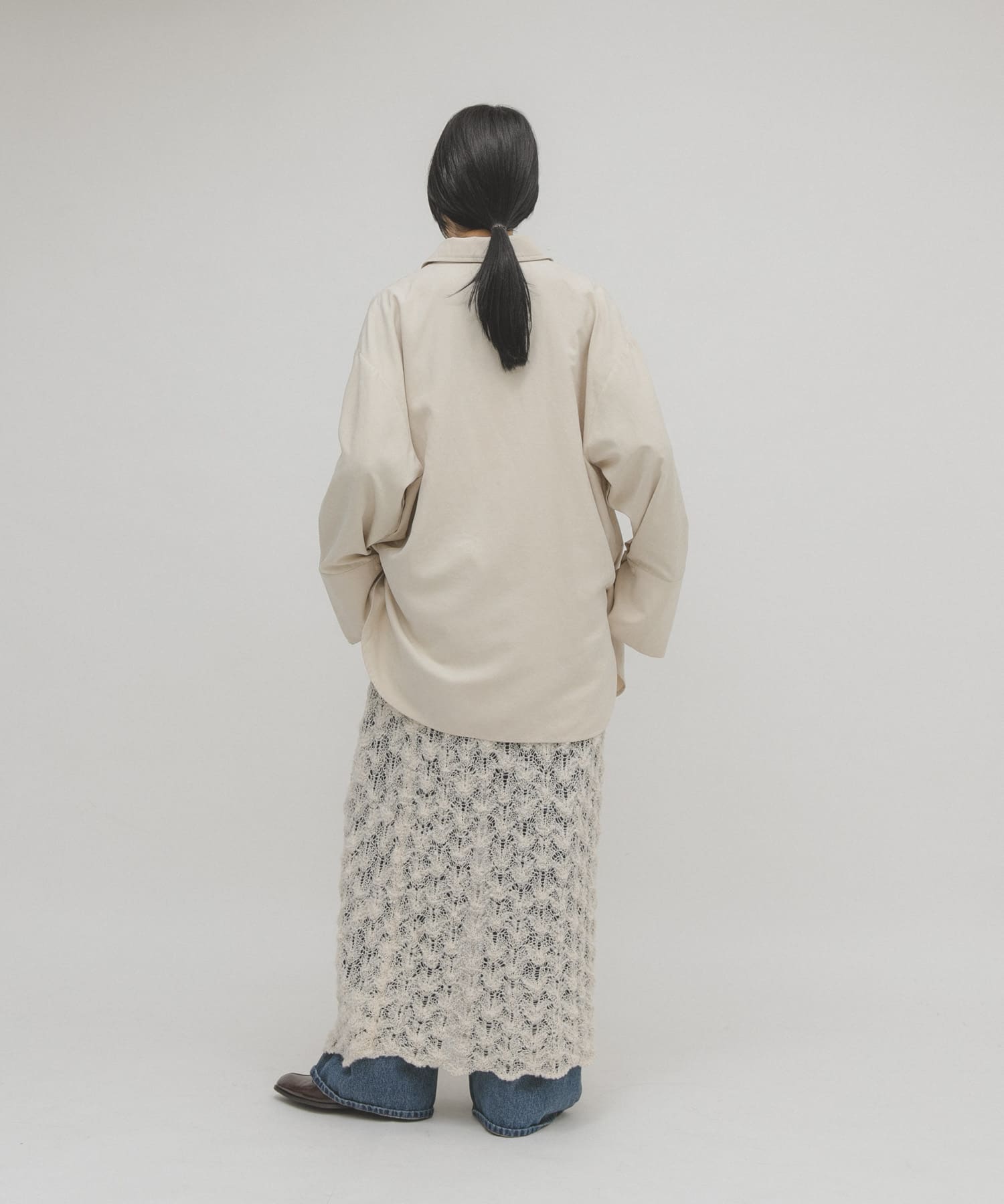 身長：160cm サイズ：one