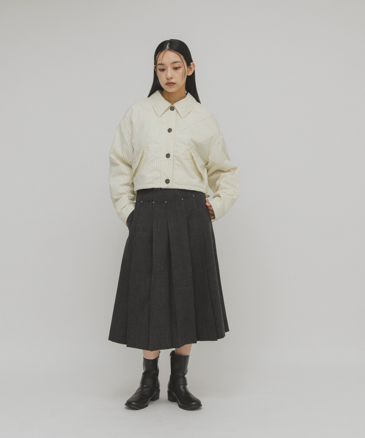 身長：163cm サイズ：one