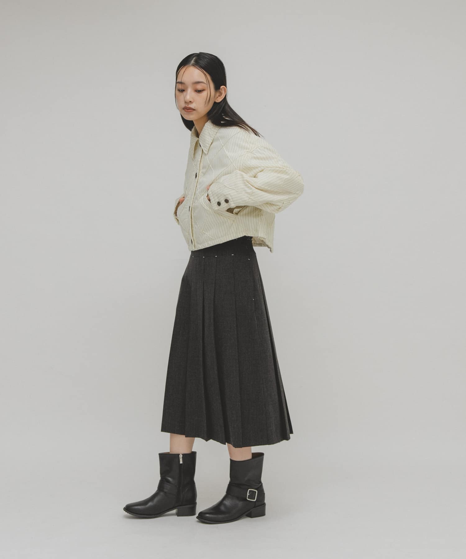 身長：163cm サイズ：one