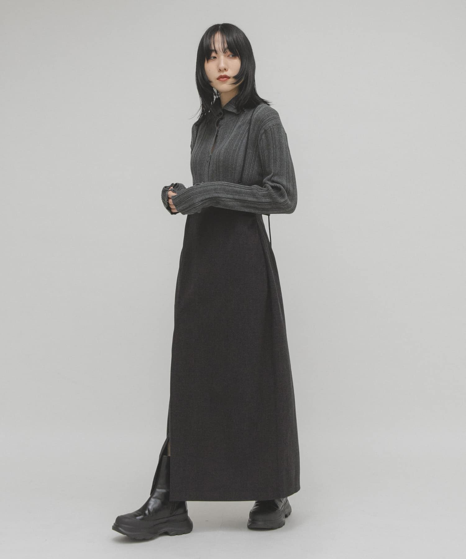 身長：160cm サイズ：one