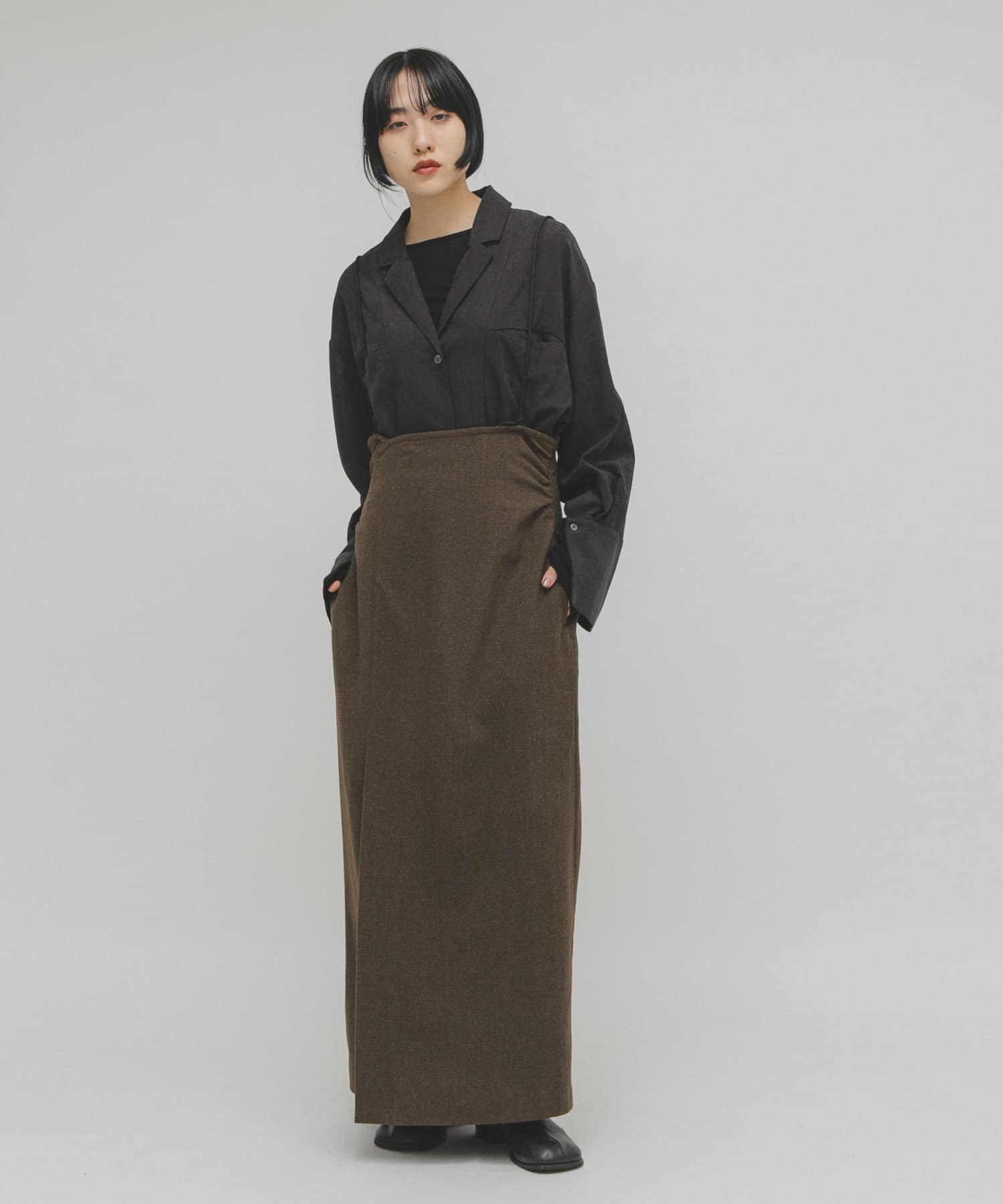 身長：160cm サイズ：one