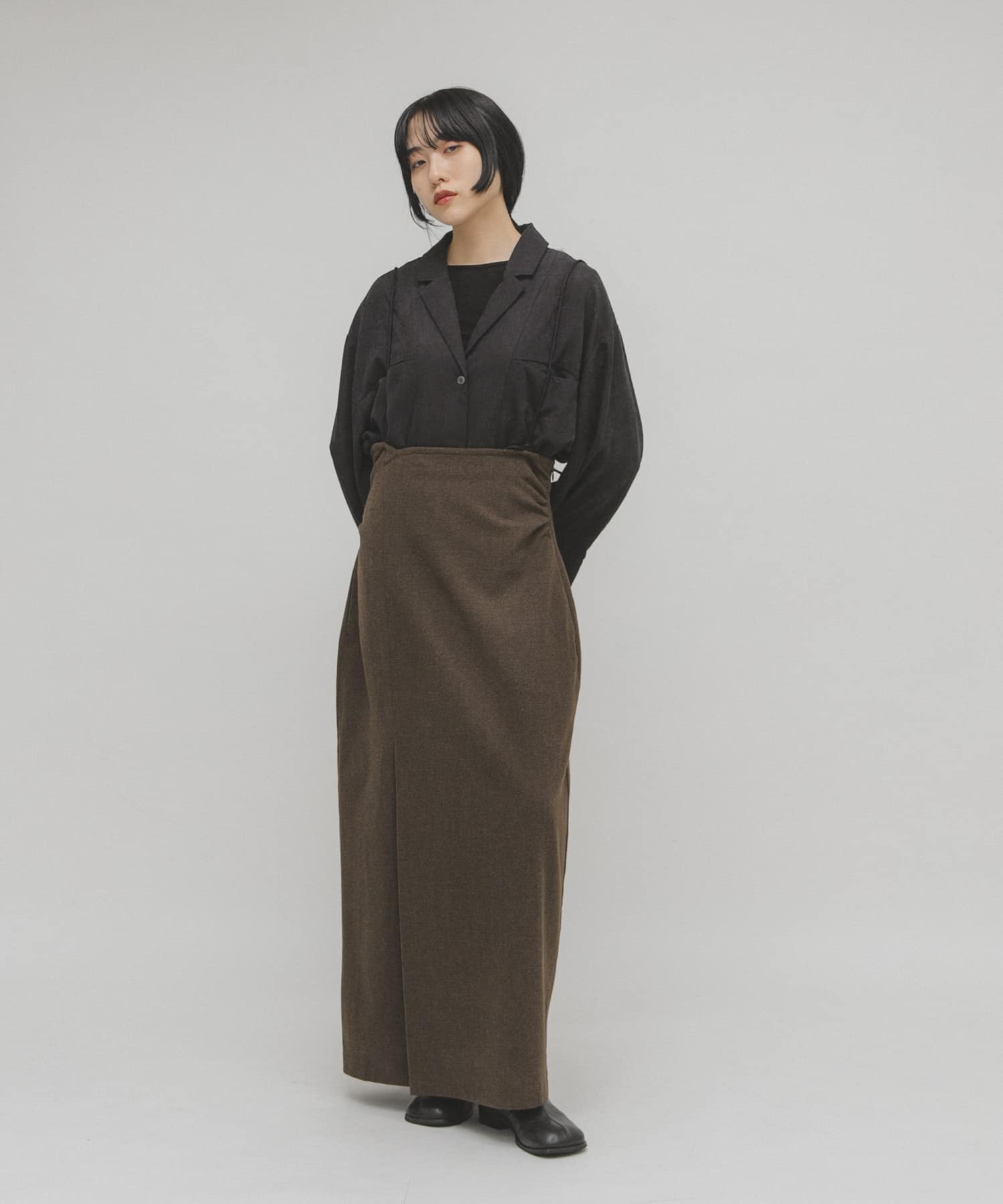 身長：160cm サイズ：one