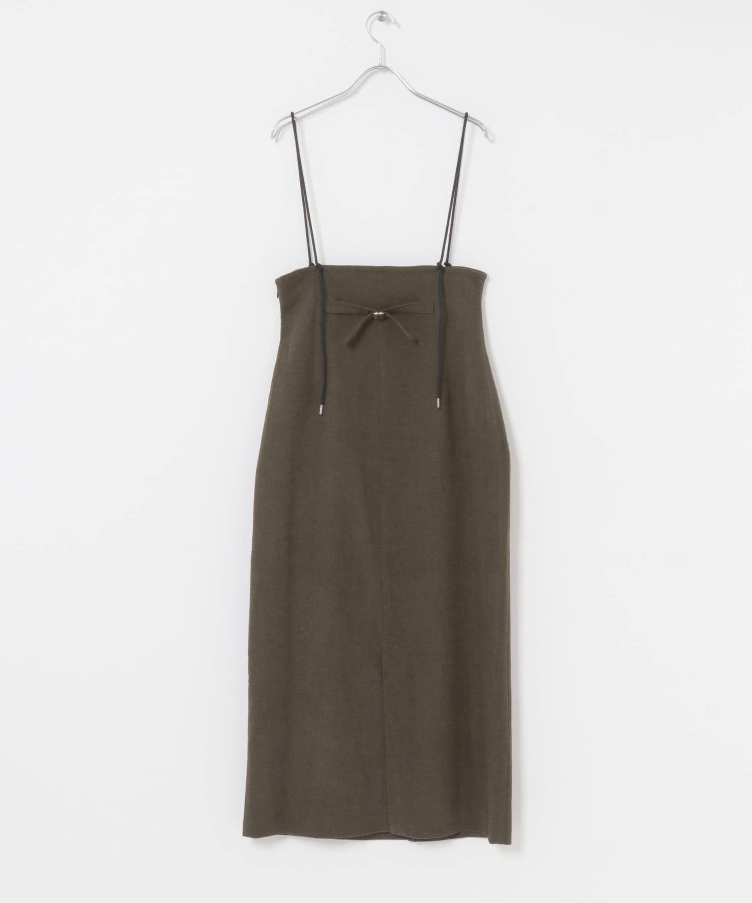 2WAYペンシルスカート BROWN One