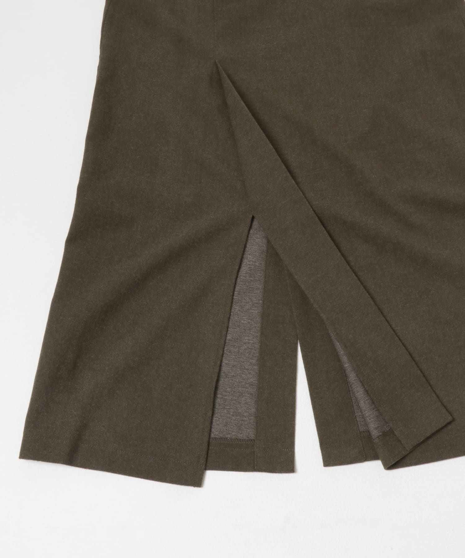 2WAYペンシルスカート BROWN One