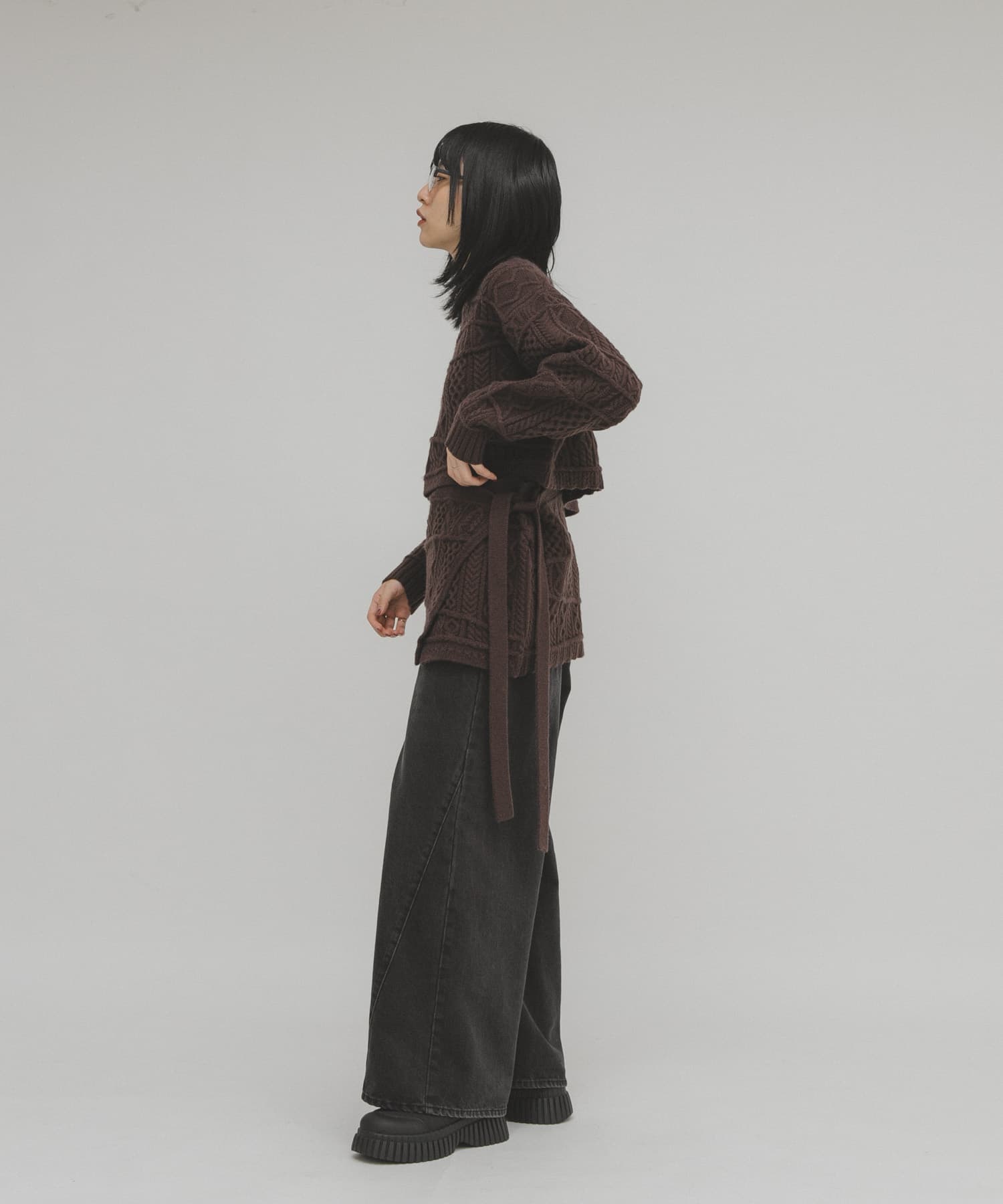 身長 : 160cm サイズ : one