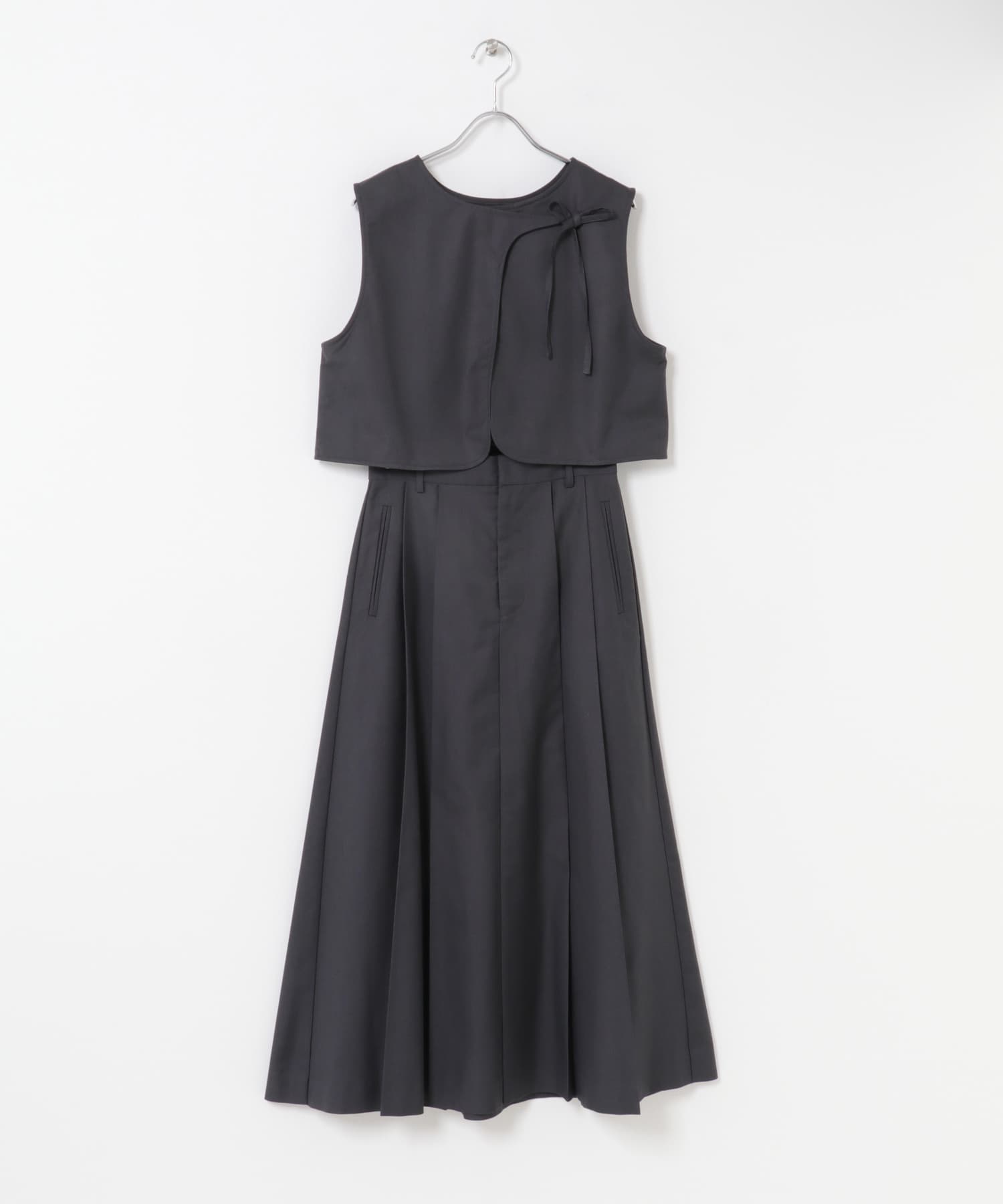 2WAYベストセパレートワンピース CHARCOAL 36