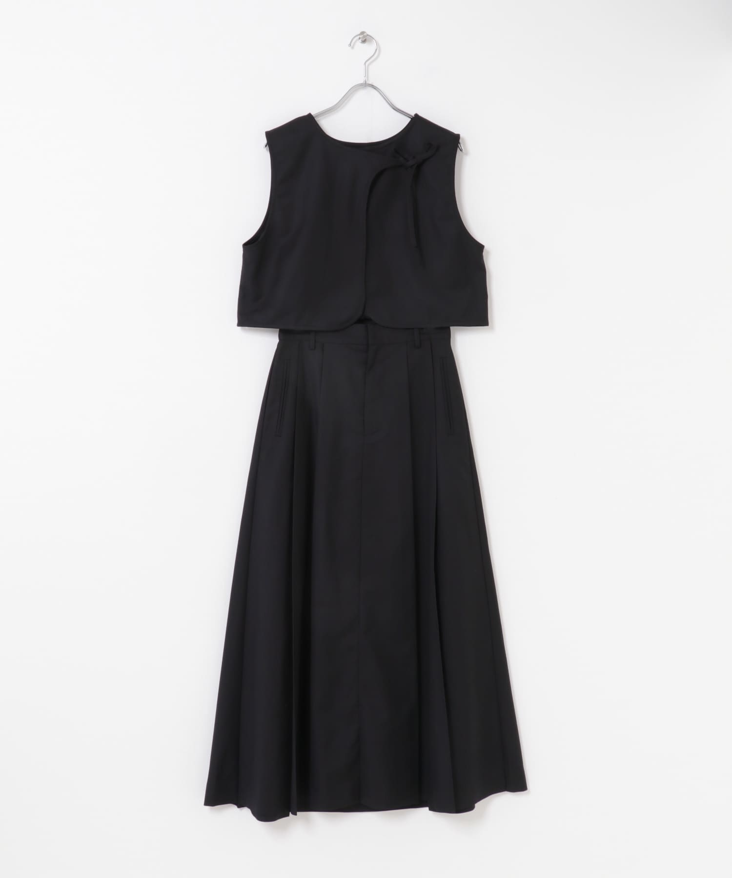 2WAYベストセパレートワンピース BLACK 36