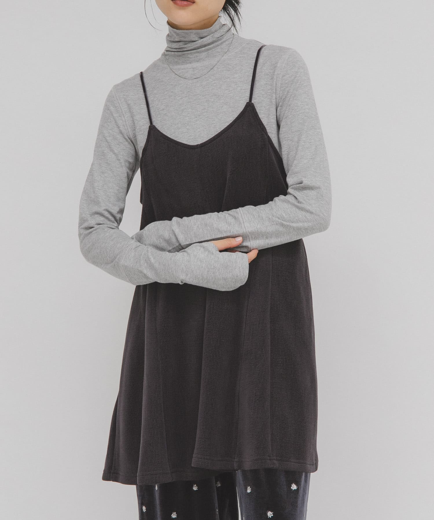 身長：160cm サイズ：one