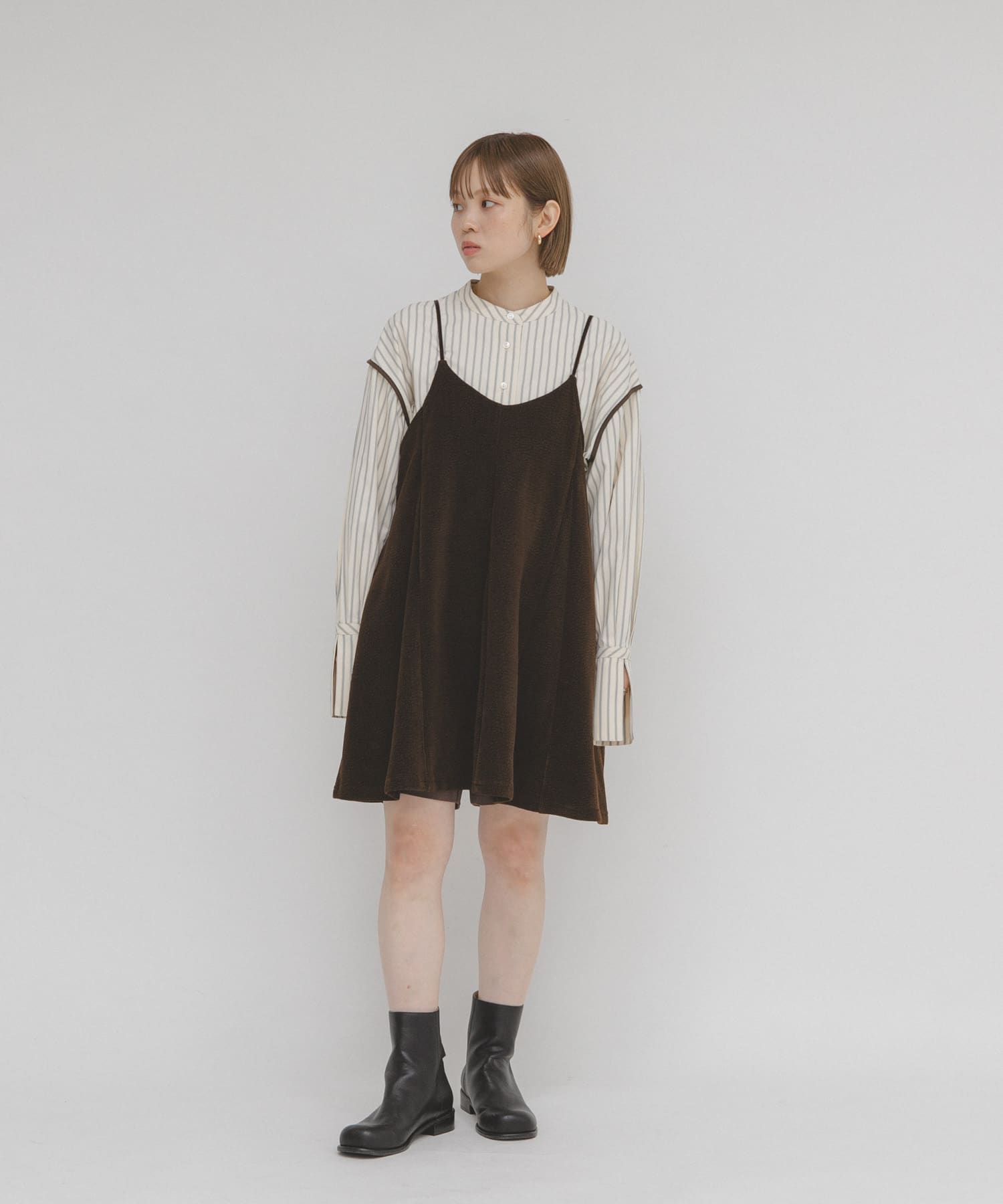 身長：153cm サイズ：one