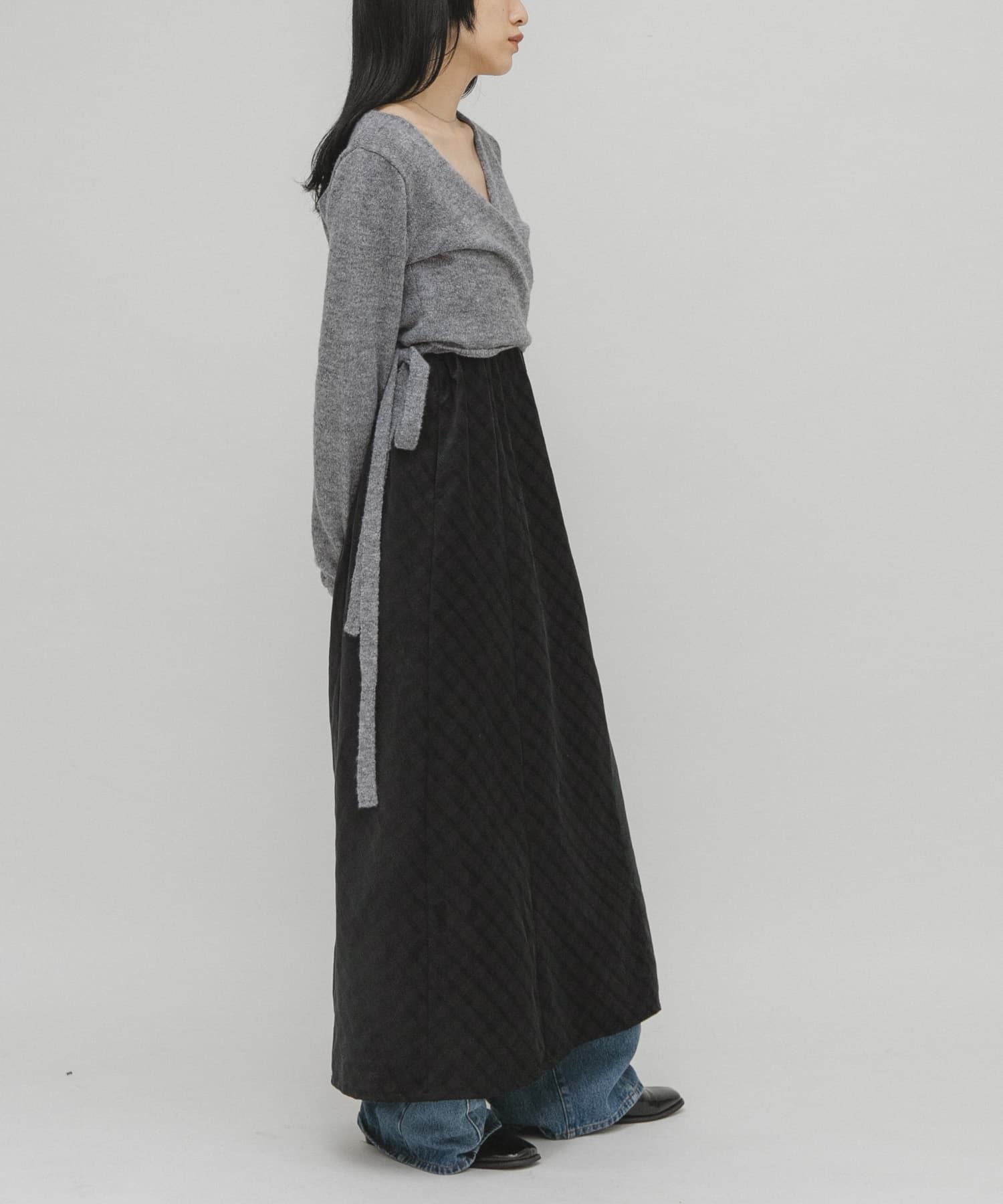 身長：160cm サイズ：one