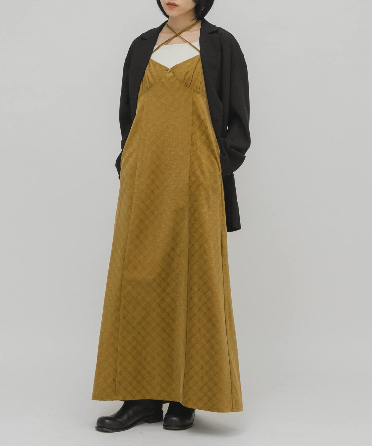 身長：160cm サイズ：one
