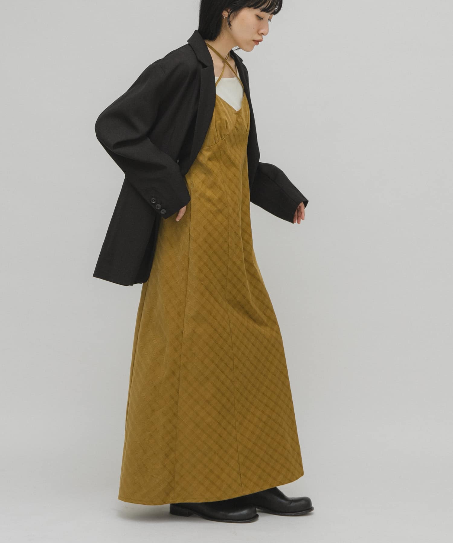 身長：160cm サイズ：one