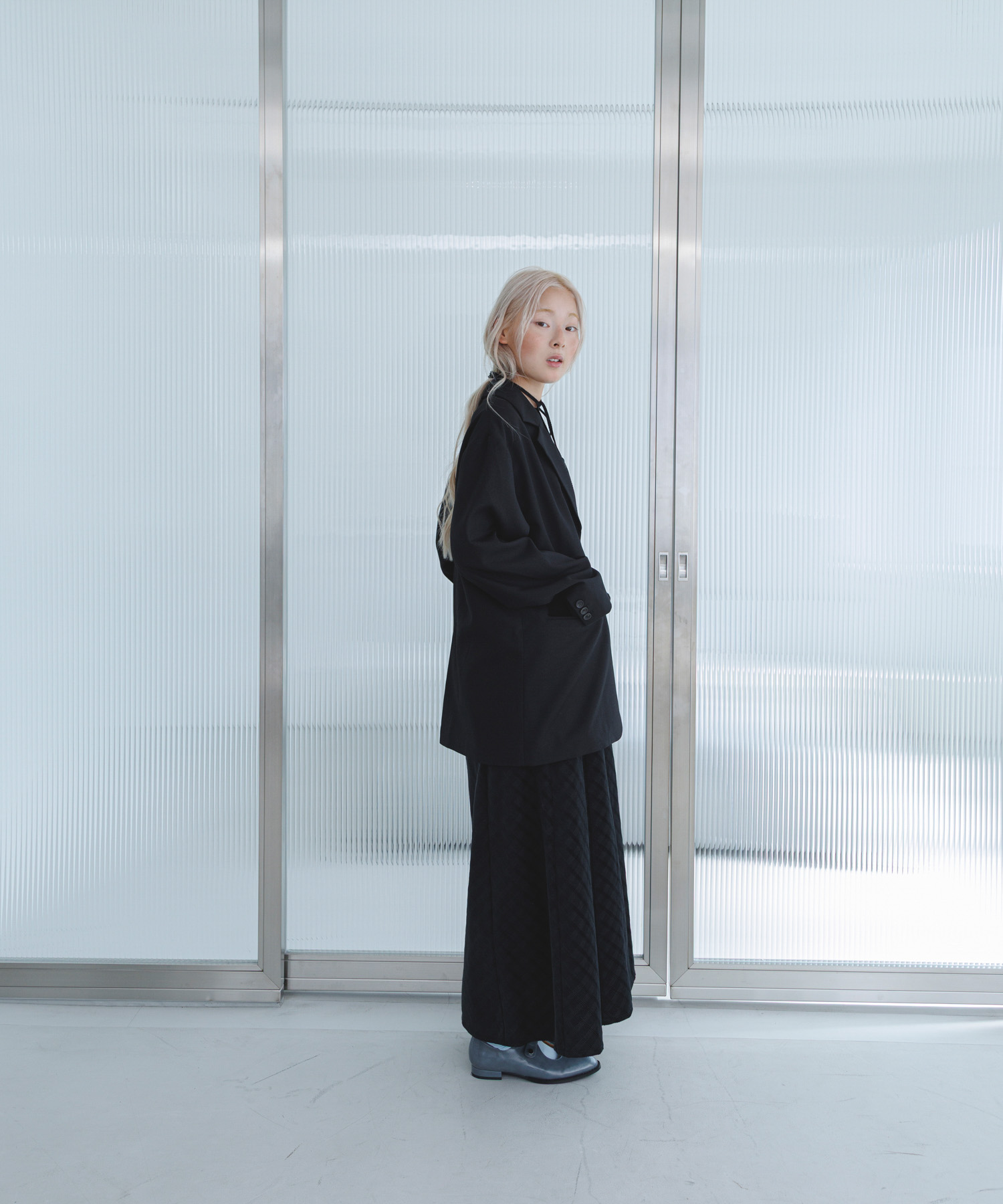 身長：160cm サイズ：one