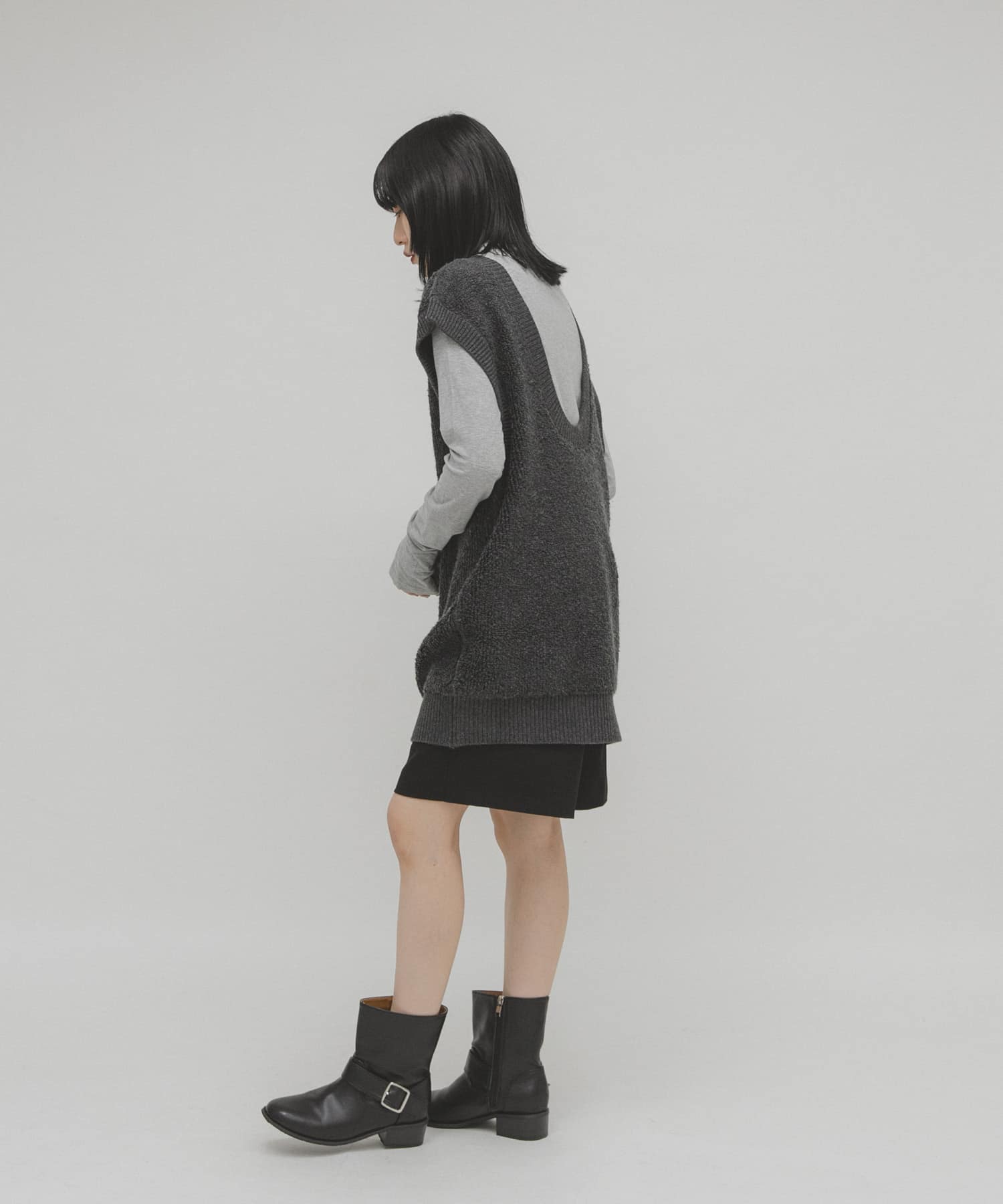 身長：160cm サイズ：one