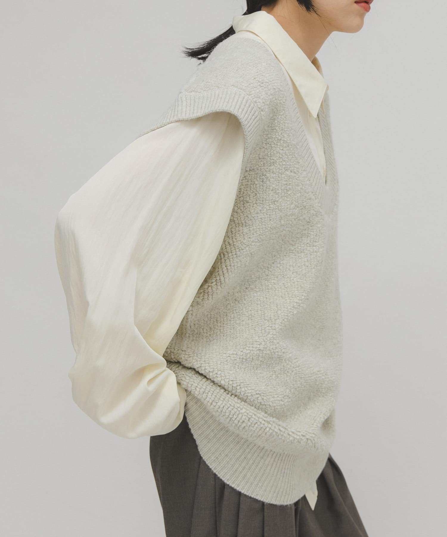 身長：160cm サイズ：one