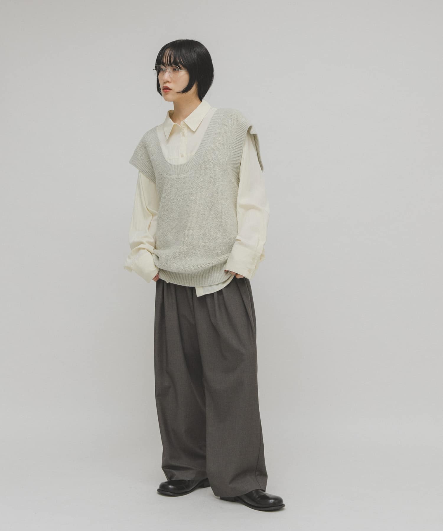 身長：160cm サイズ：one