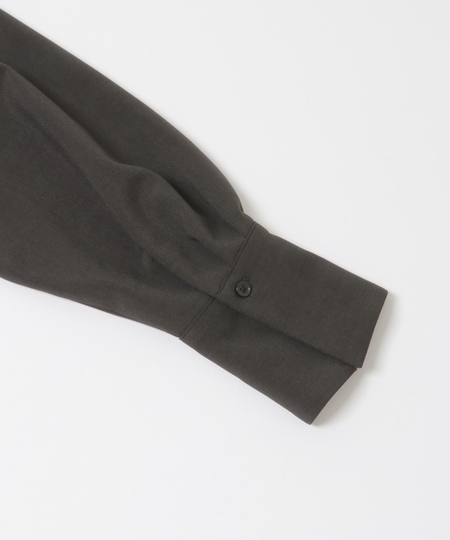 レイヤードミニシャツワンピース CHARCOAL One