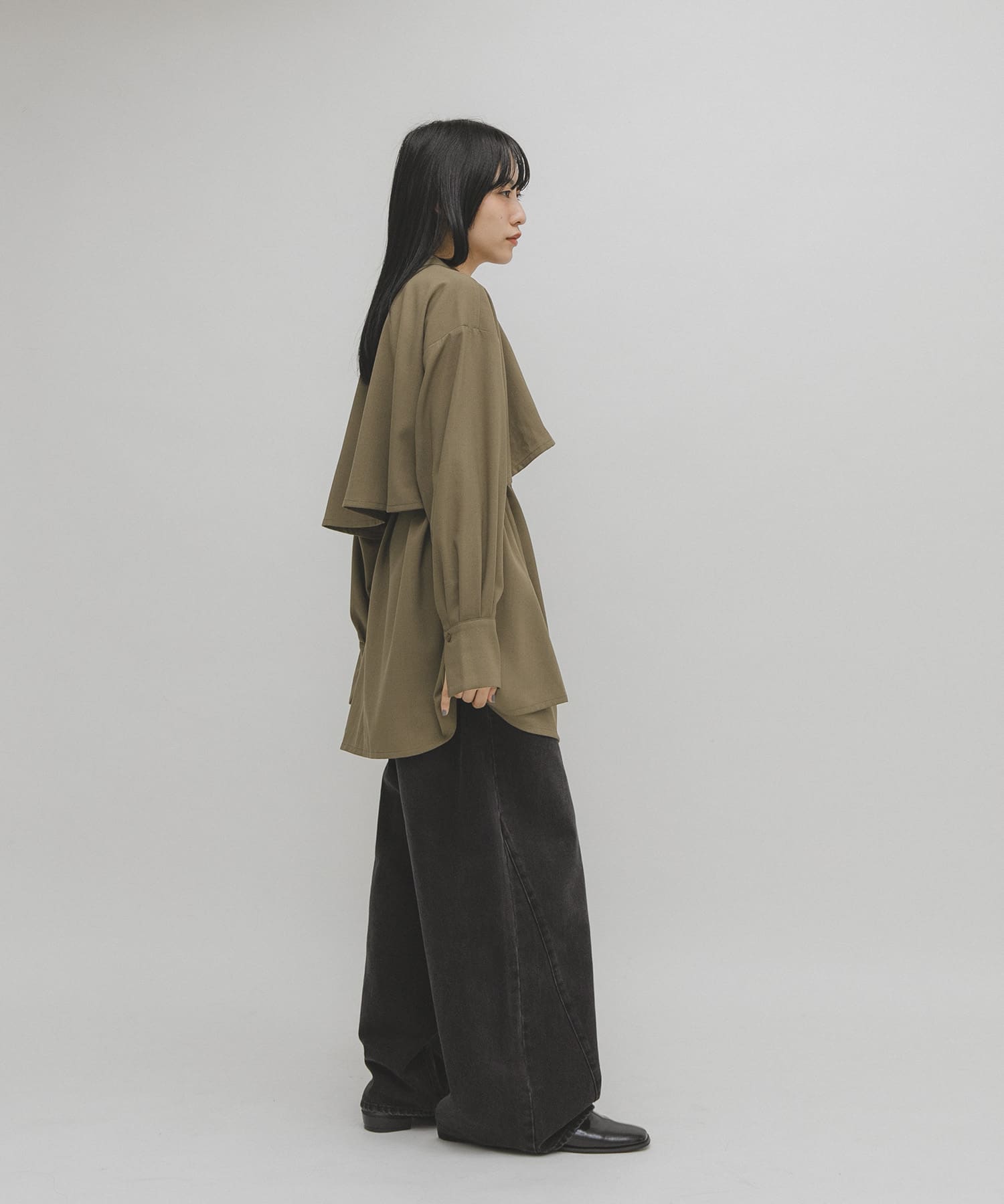 身長：160cm サイズ：one