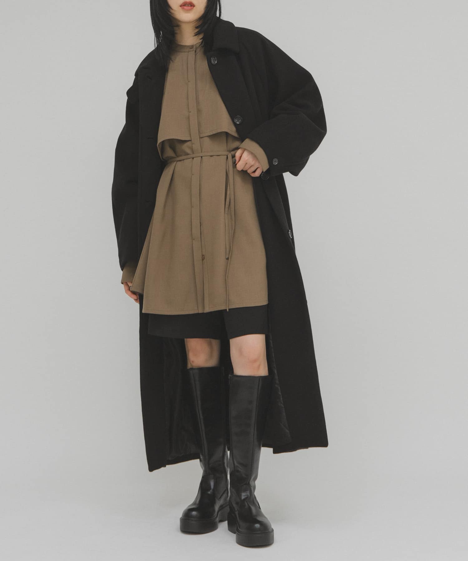 身長：160cm サイズ：one