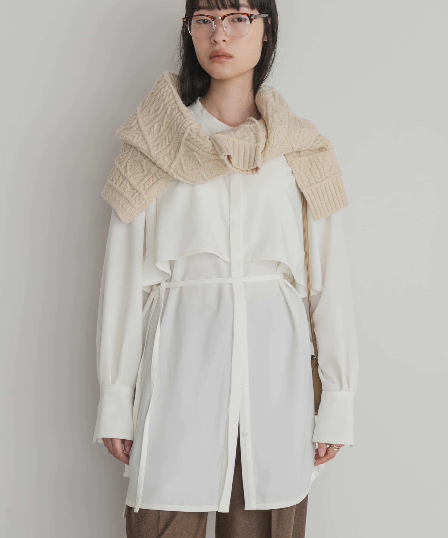 身長：169cm サイズ：one