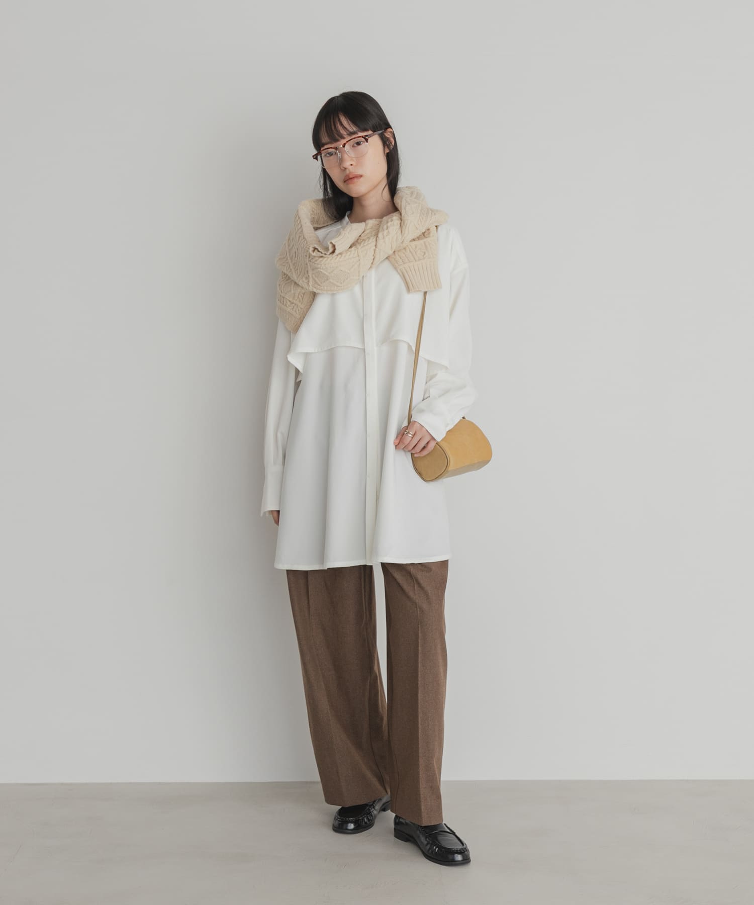 身長：169cm サイズ：one