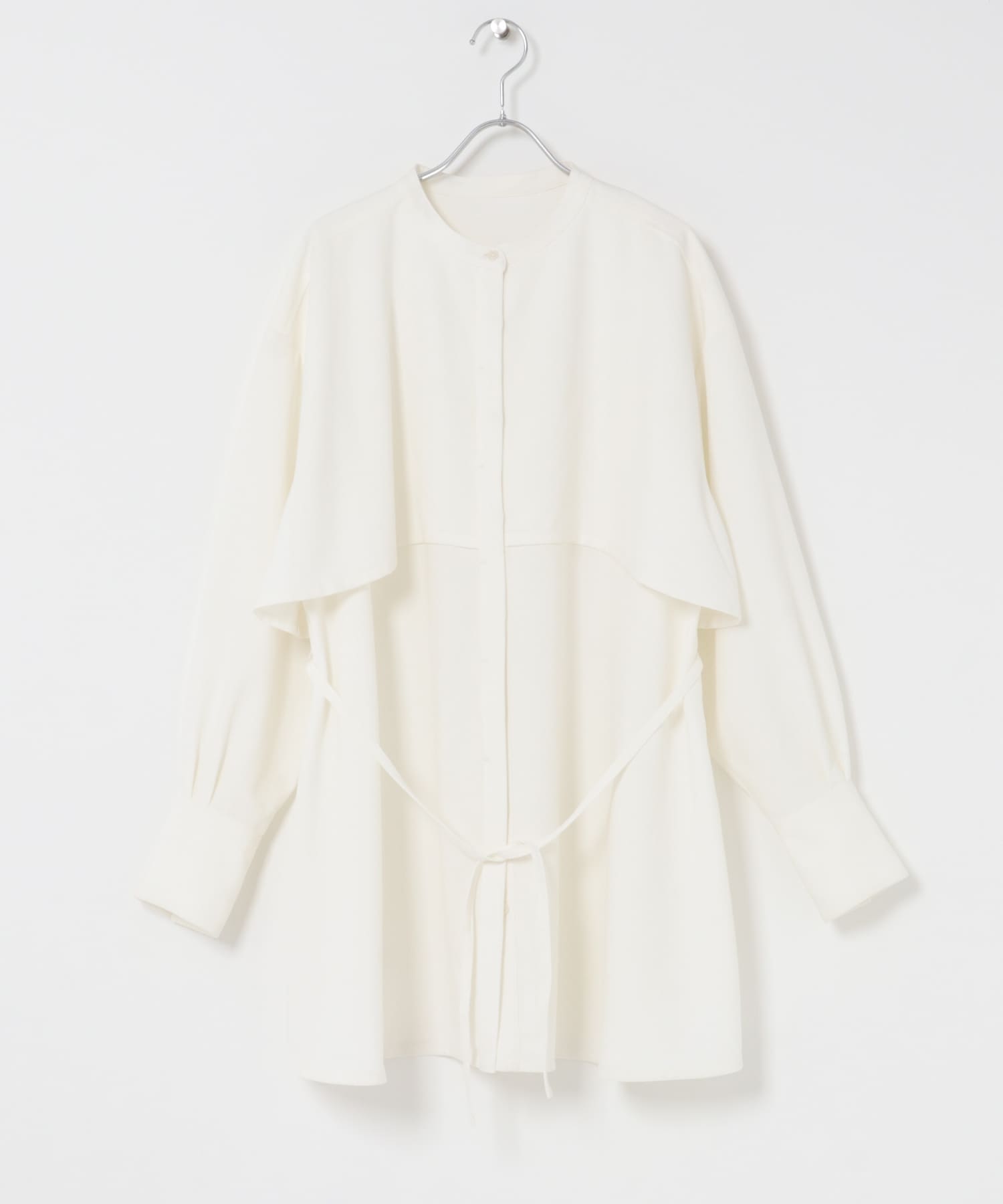 レイヤードミニシャツワンピース OFF One