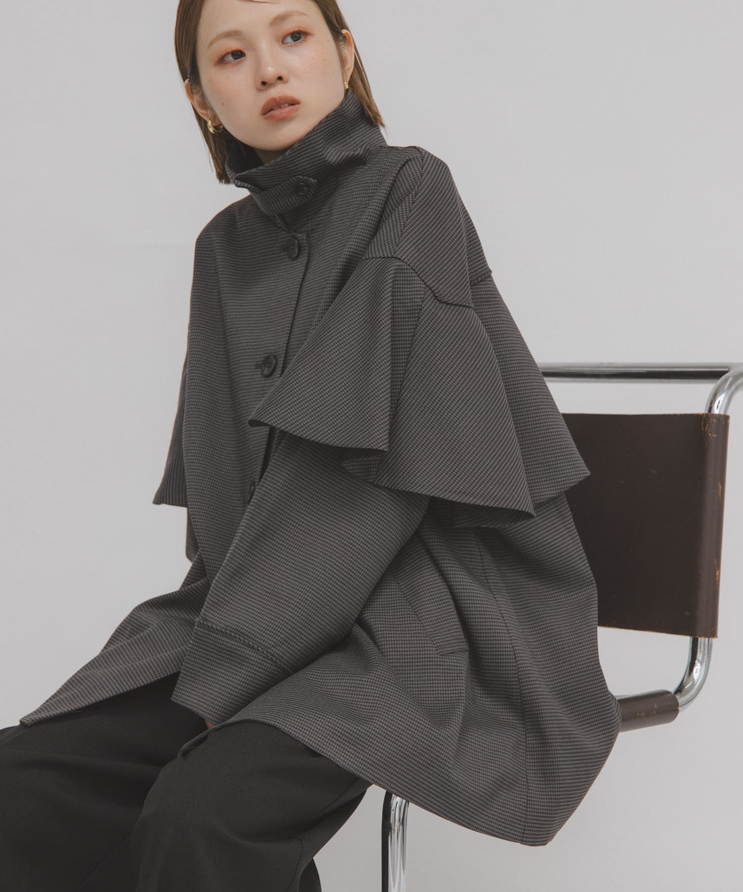 身長：153cm サイズ：one