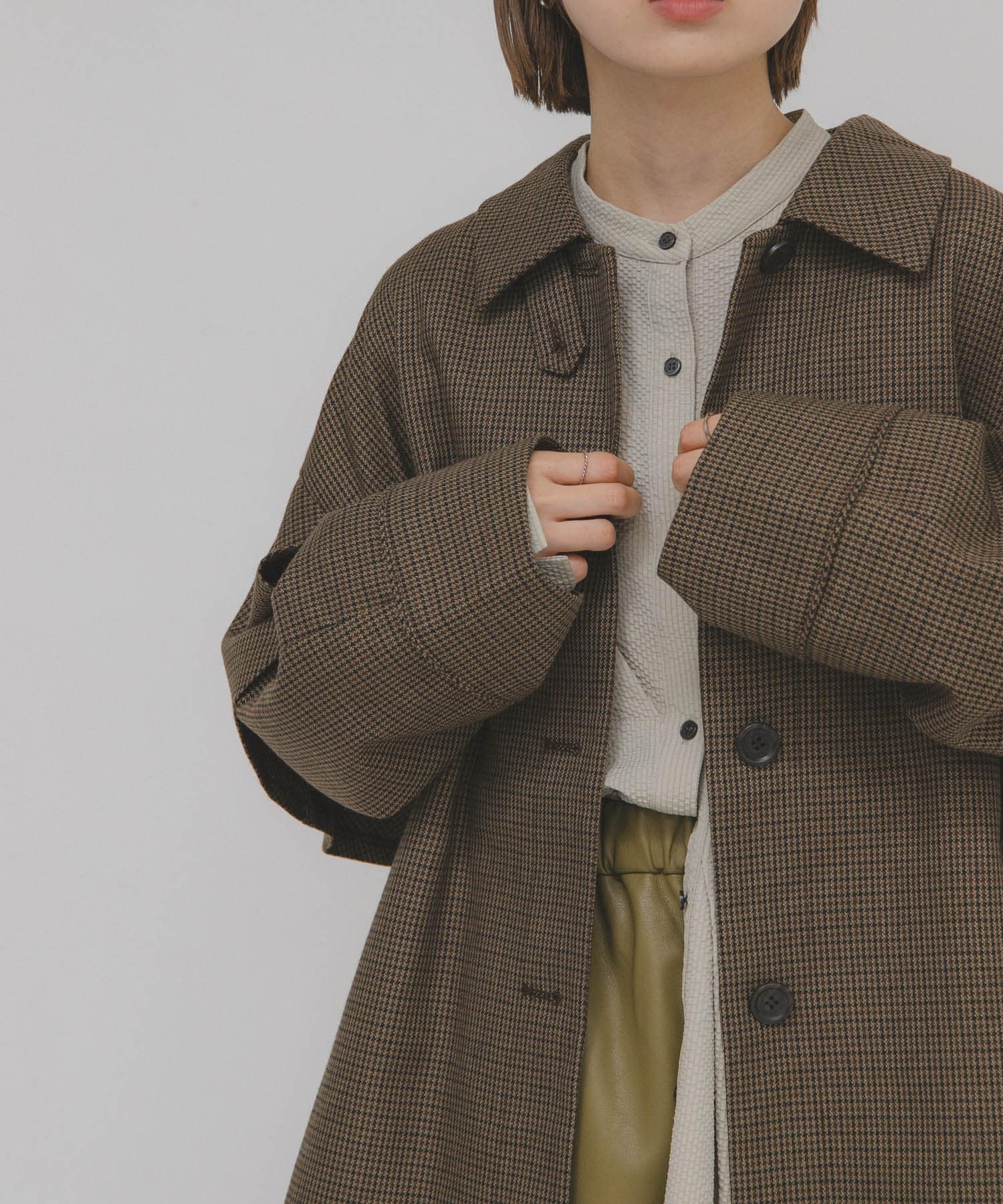 身長：153cm サイズ：one