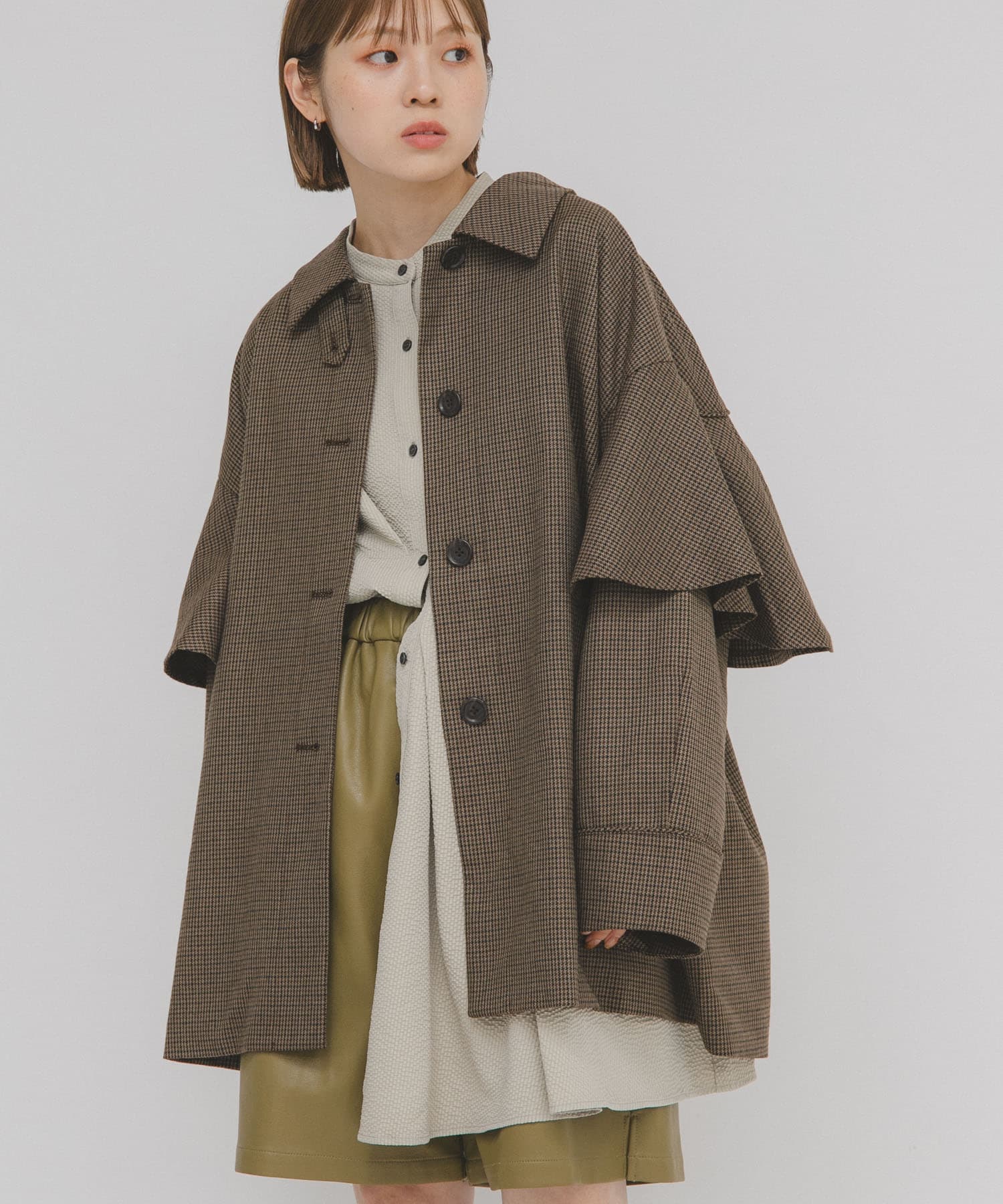 身長：153cm サイズ：one