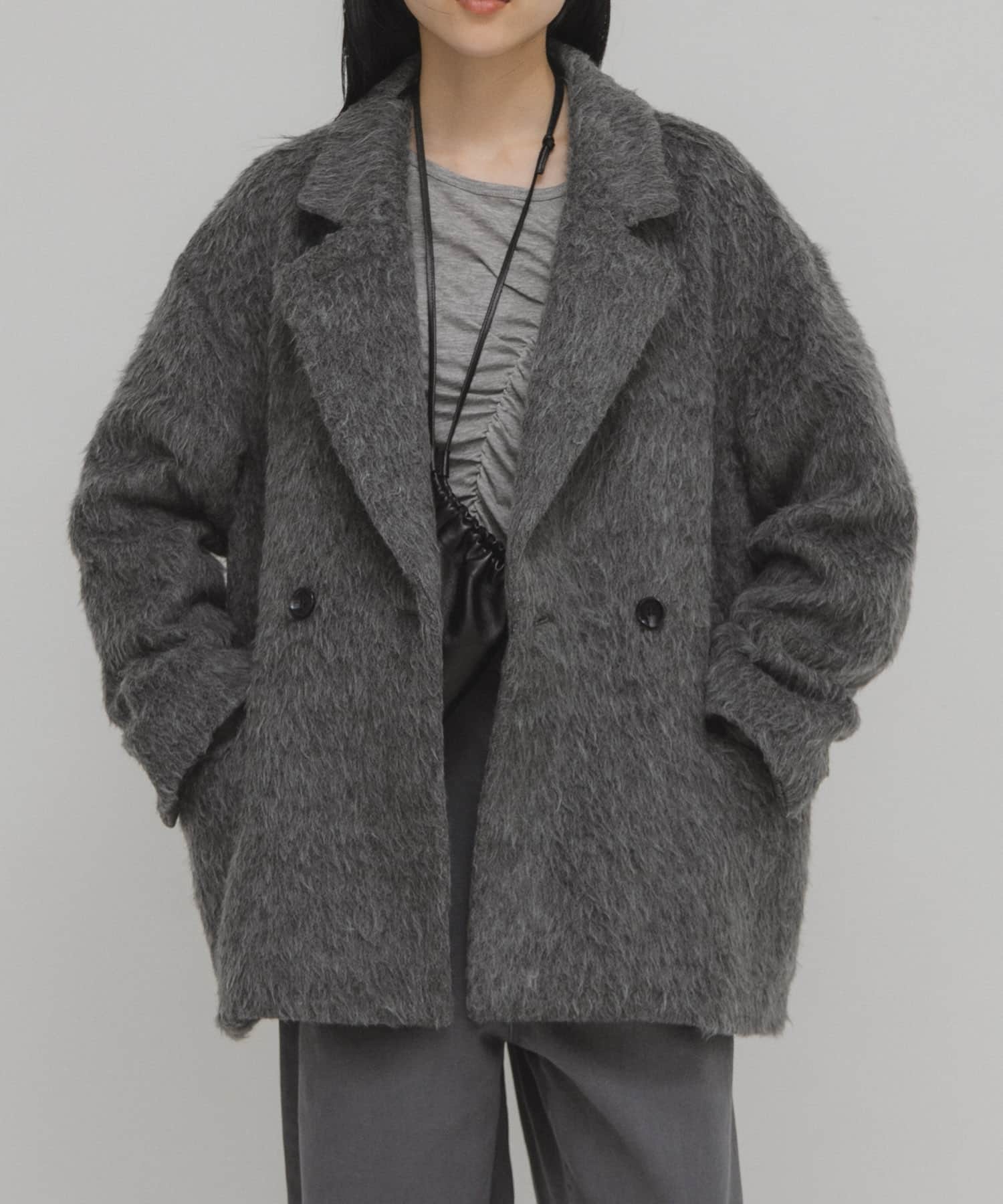 身長：160cm サイズ：one