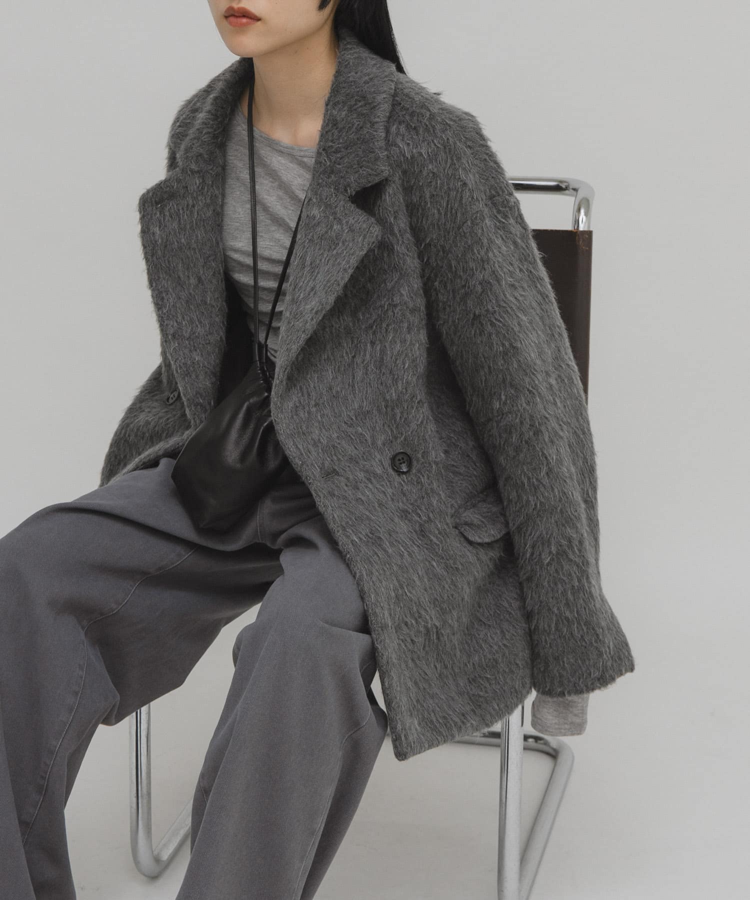 身長：160cm サイズ：one