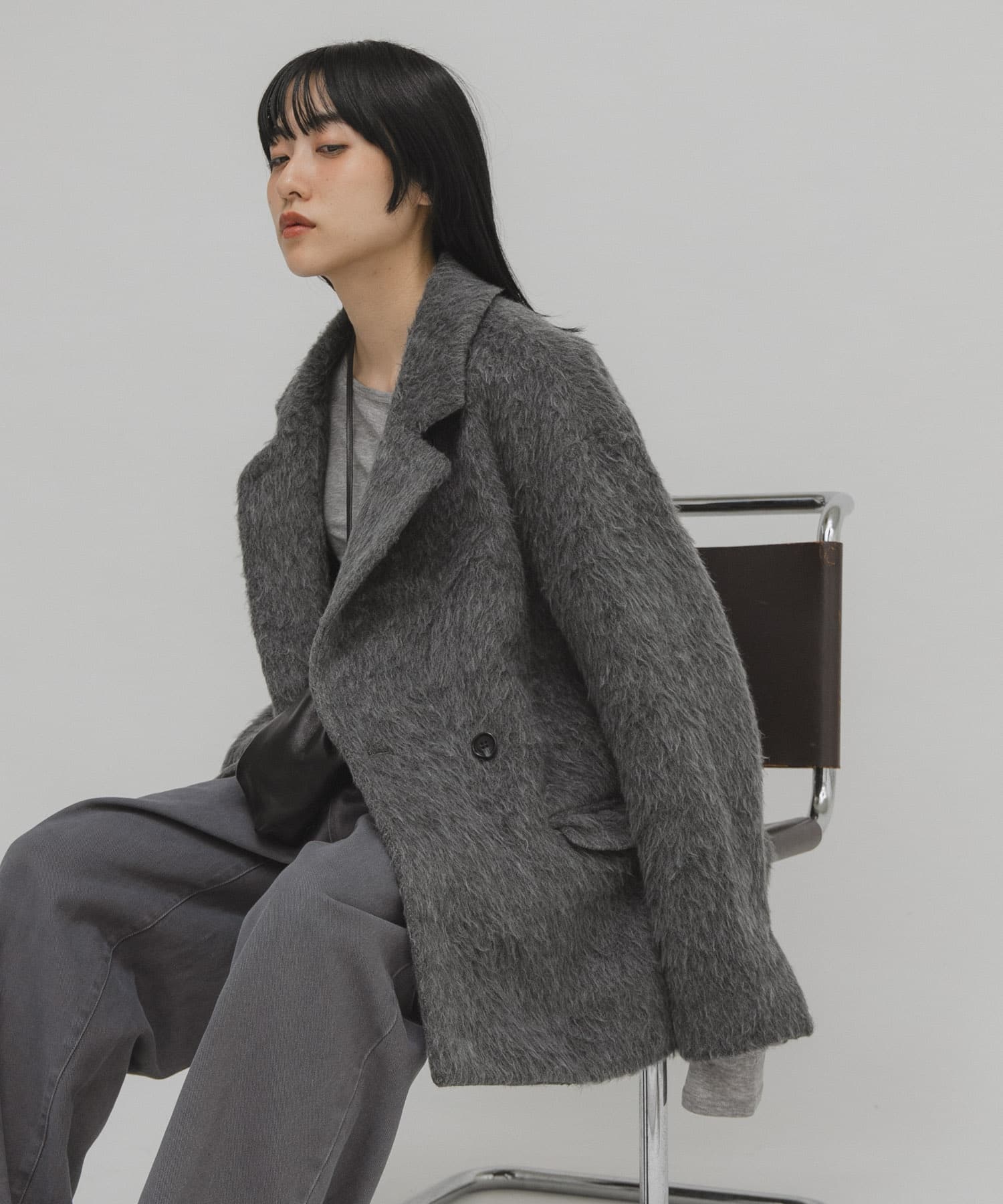 身長：160cm サイズ：one