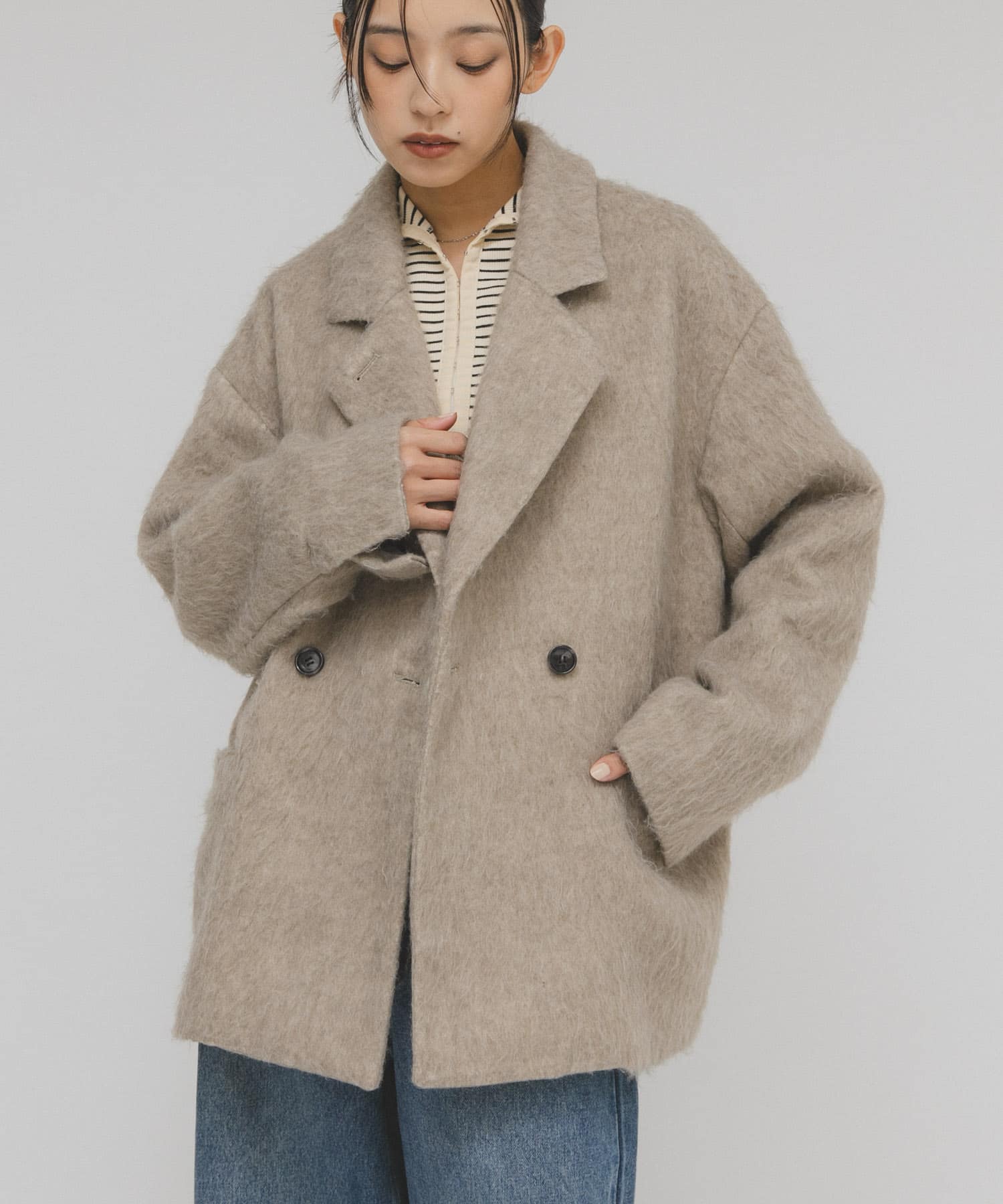 シャギーテーラードジャケット(One MOCHA): アウター｜URBAN RESEARCH