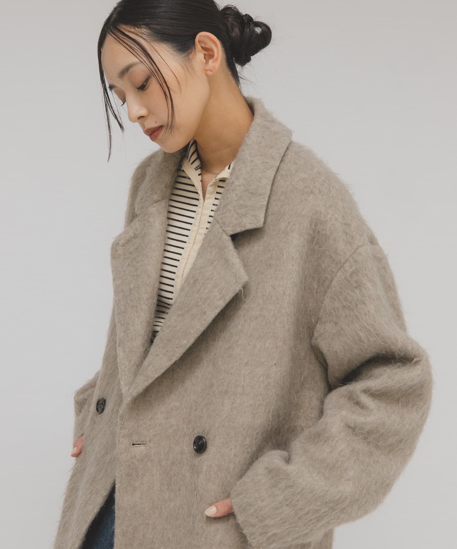 身長：160cm サイズ：one