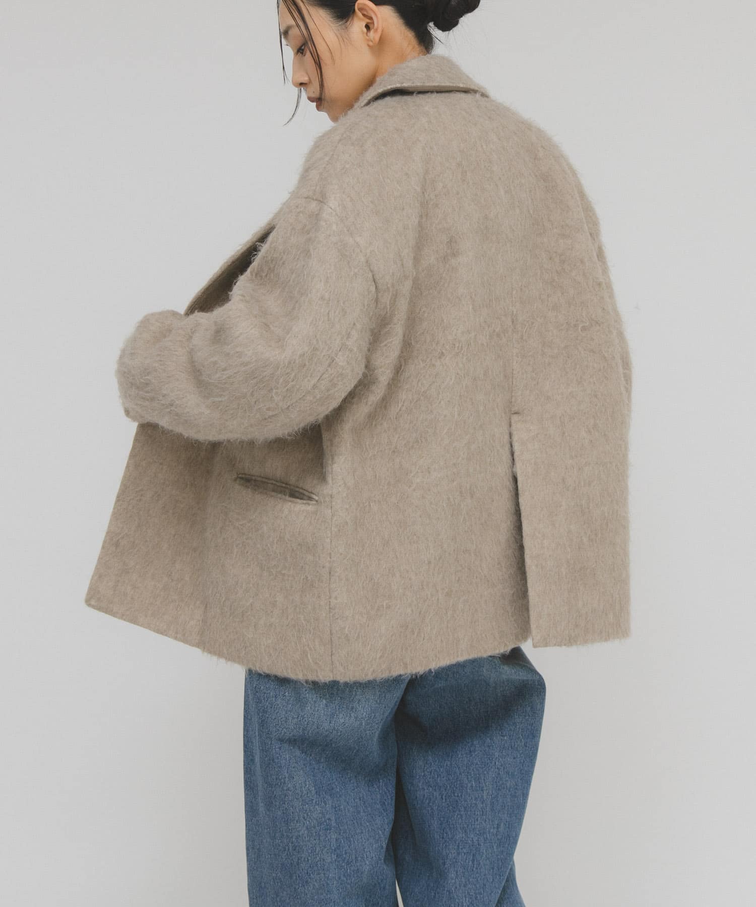 身長：160cm サイズ：one