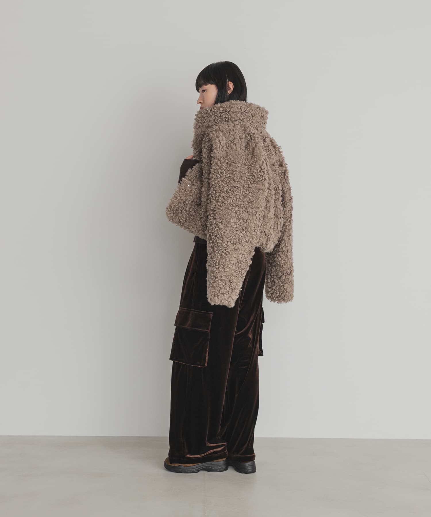 身長：169cm サイズ：one