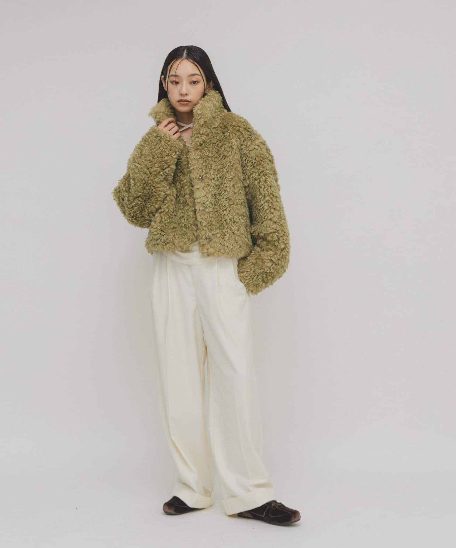 身長：160cm サイズ：one